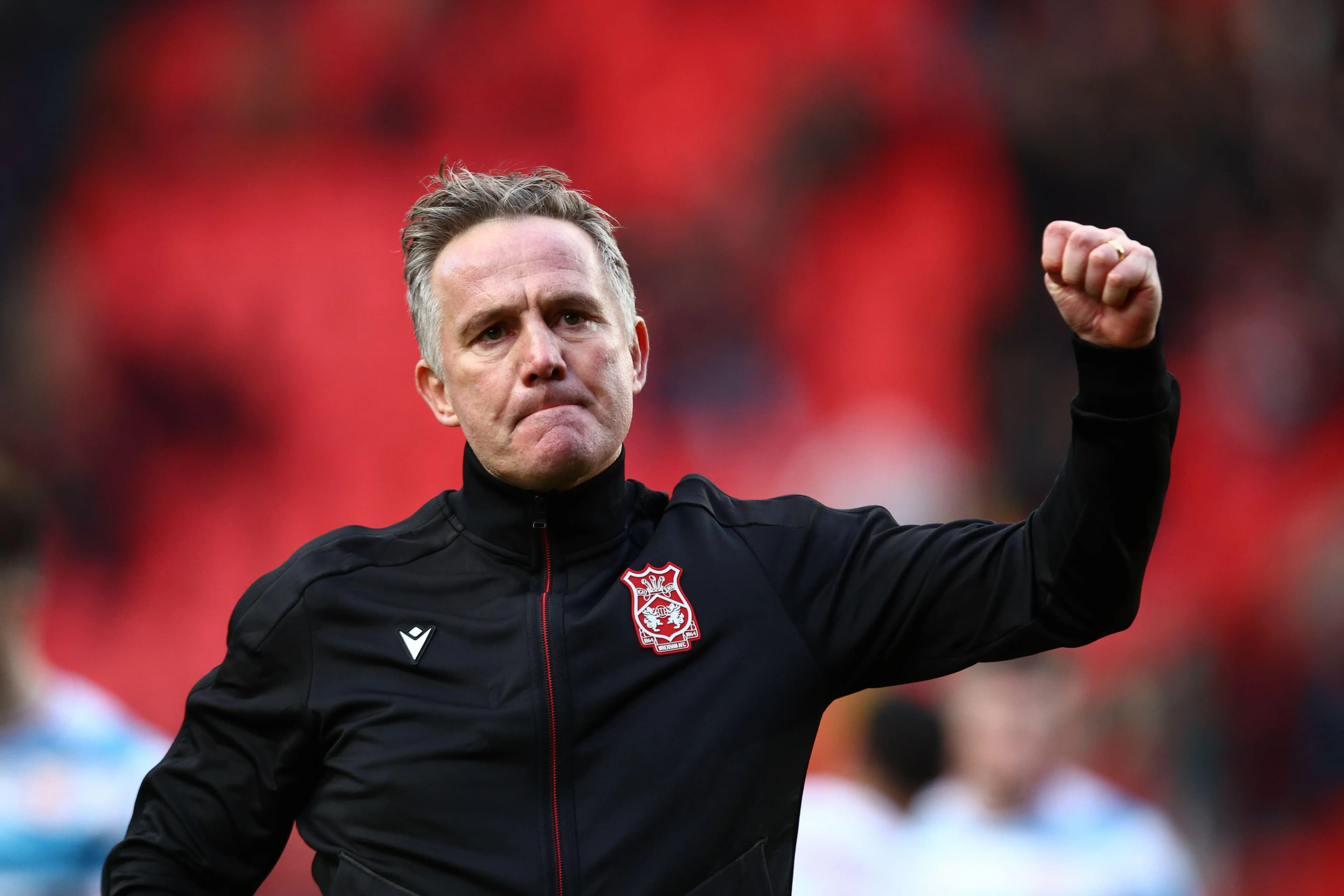 Wrexham Manager Phil Parkinson. Pic. Alamy