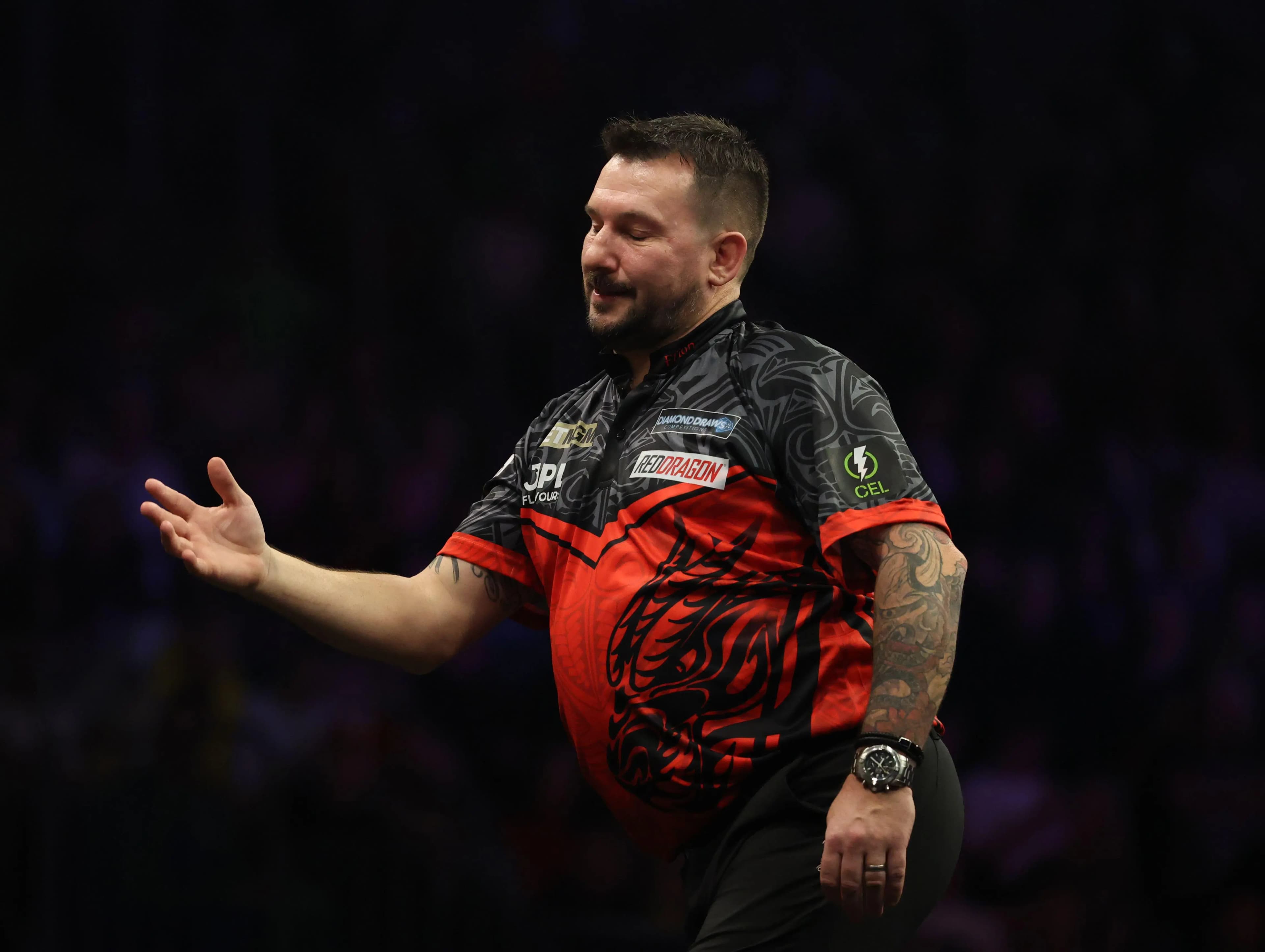 Jonny Clayton. Pic. Alamy