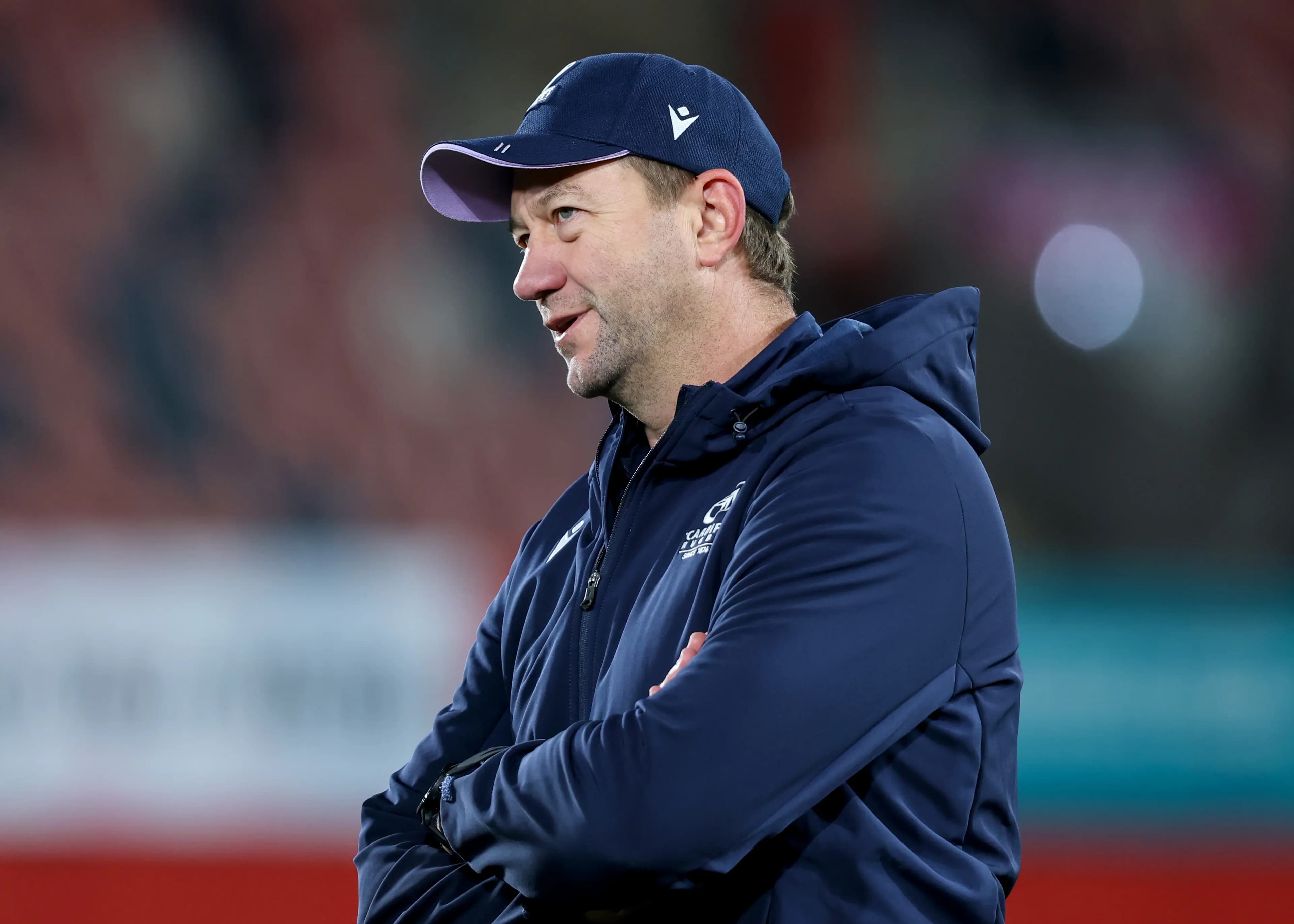 Cardiff Coach, Corniel van Zyl. Pic. Inpho Photography