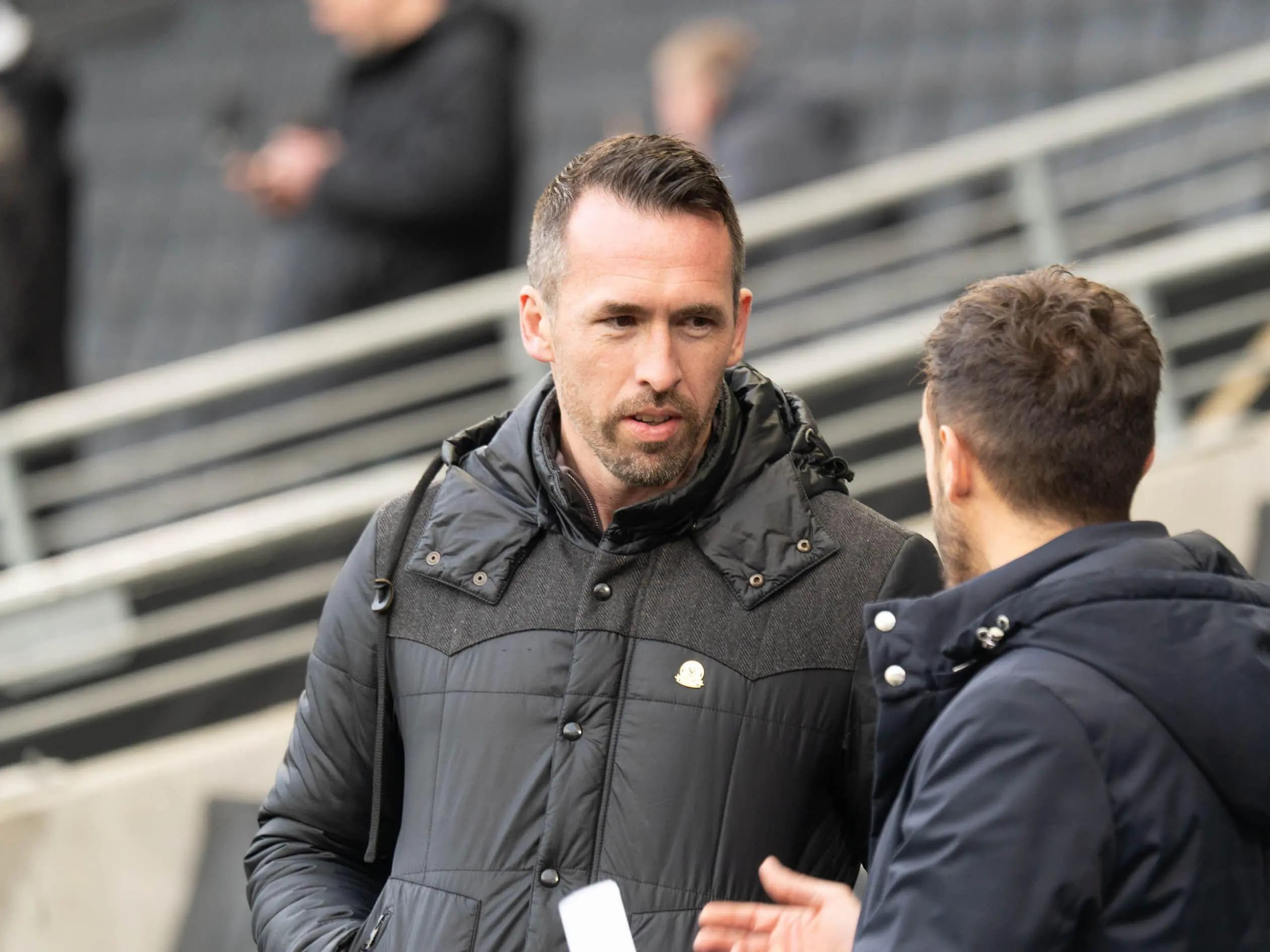 Christian Fuchs, manager of Newport County. Pic. Alamy