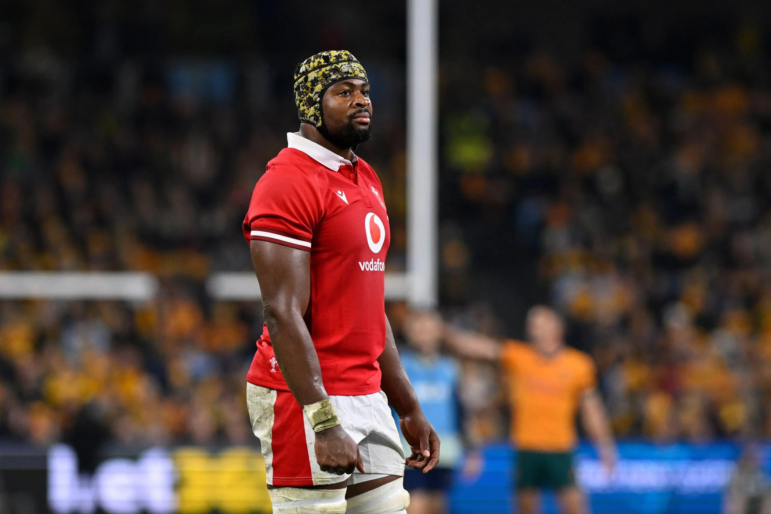 Christ Tshiunza of Wales. Pic. Alamy