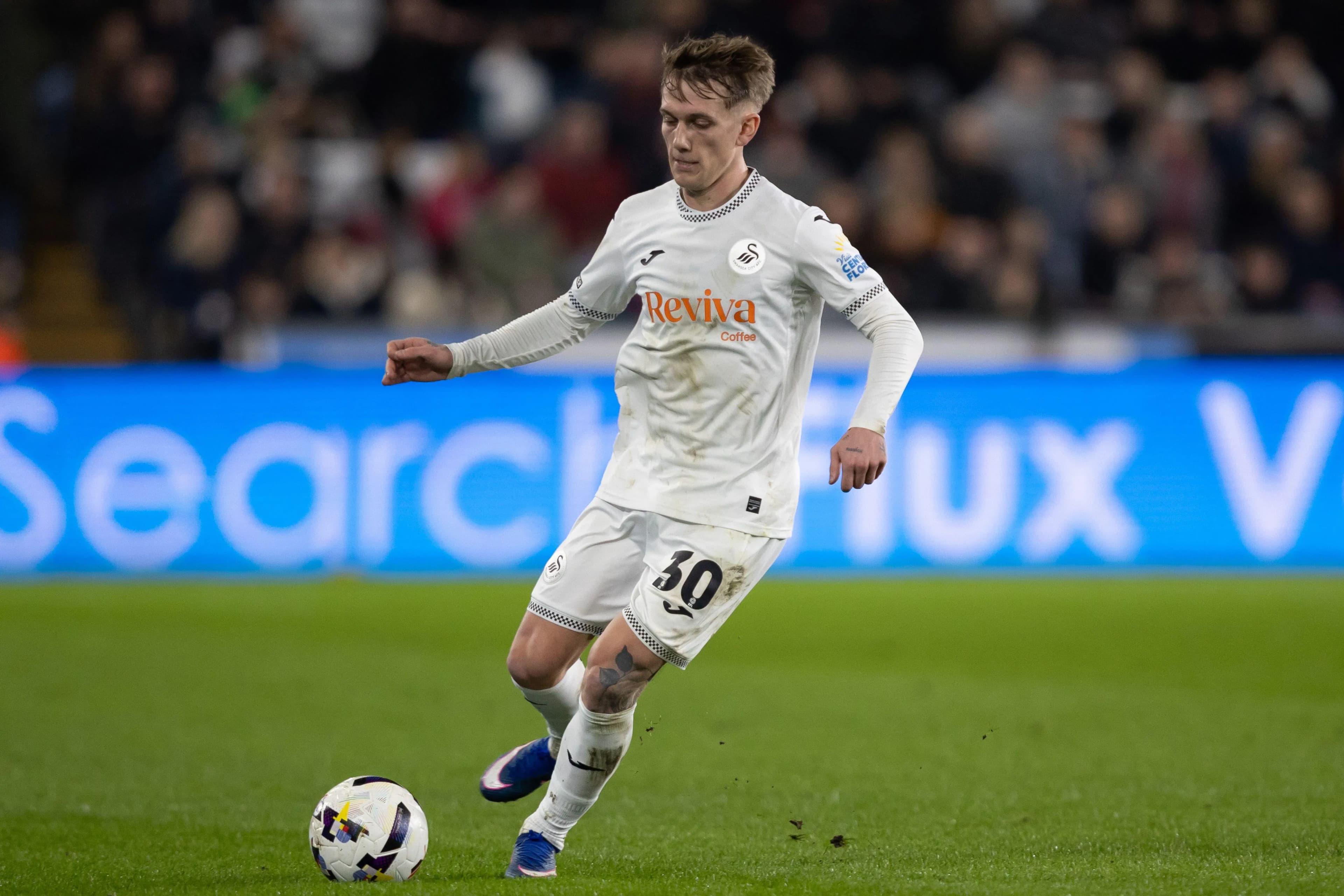 Ethan Galbraith of Swansea City. Pic: Alamy