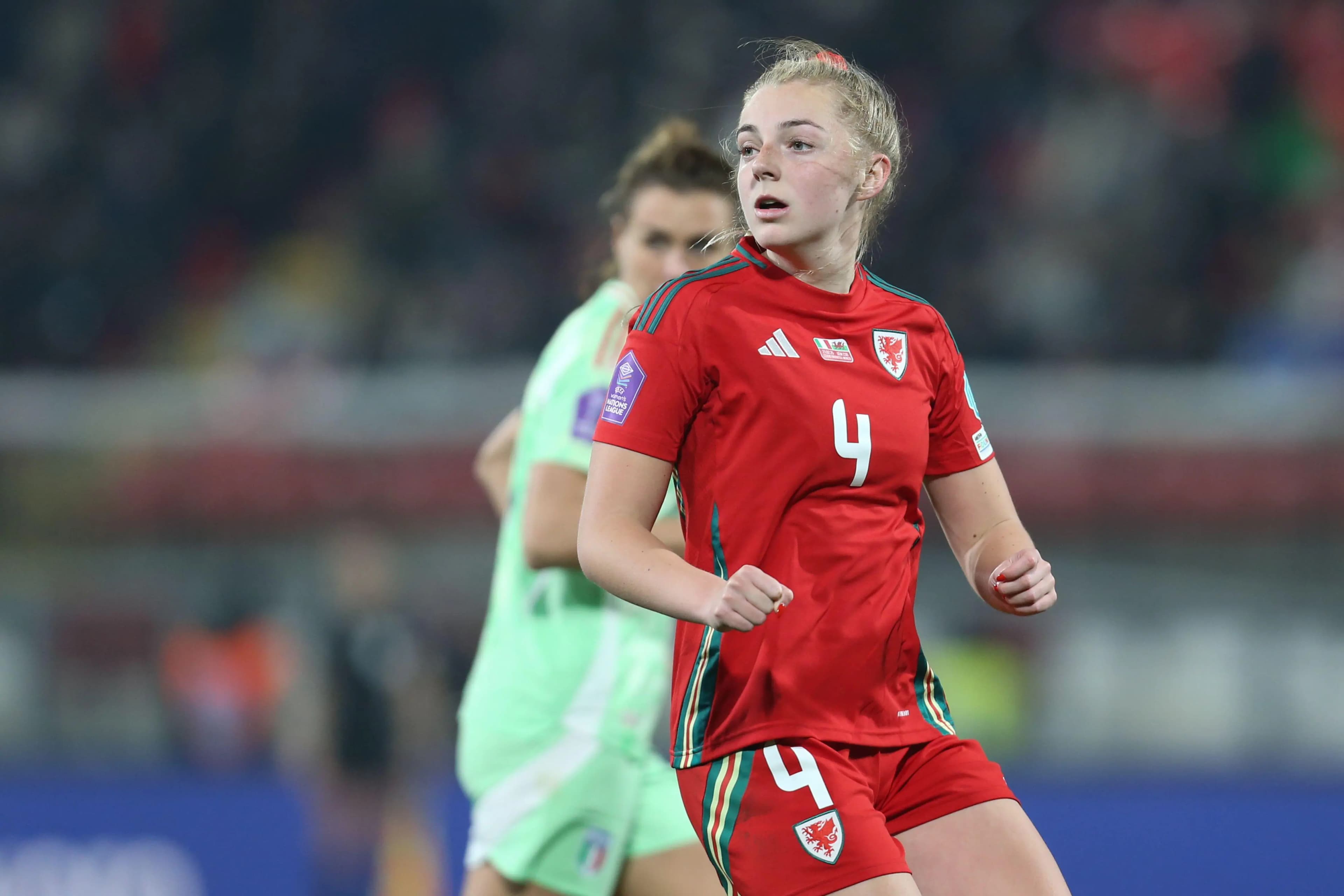 Wales defender Mayzee Davies. Pic: Alamy