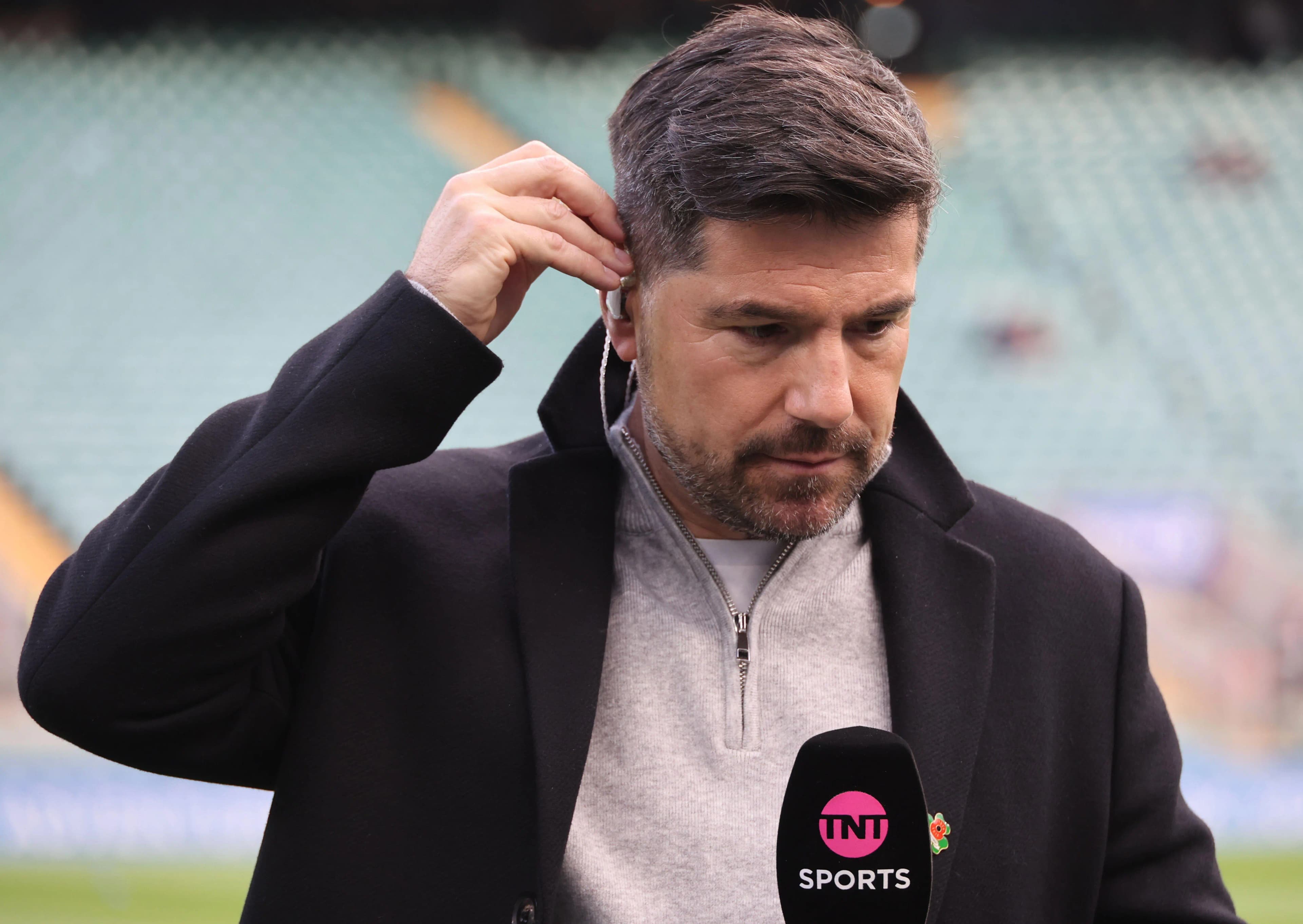 TV presenter Craig Doyle got his wires crossed at Leicester. Pic: Alamy