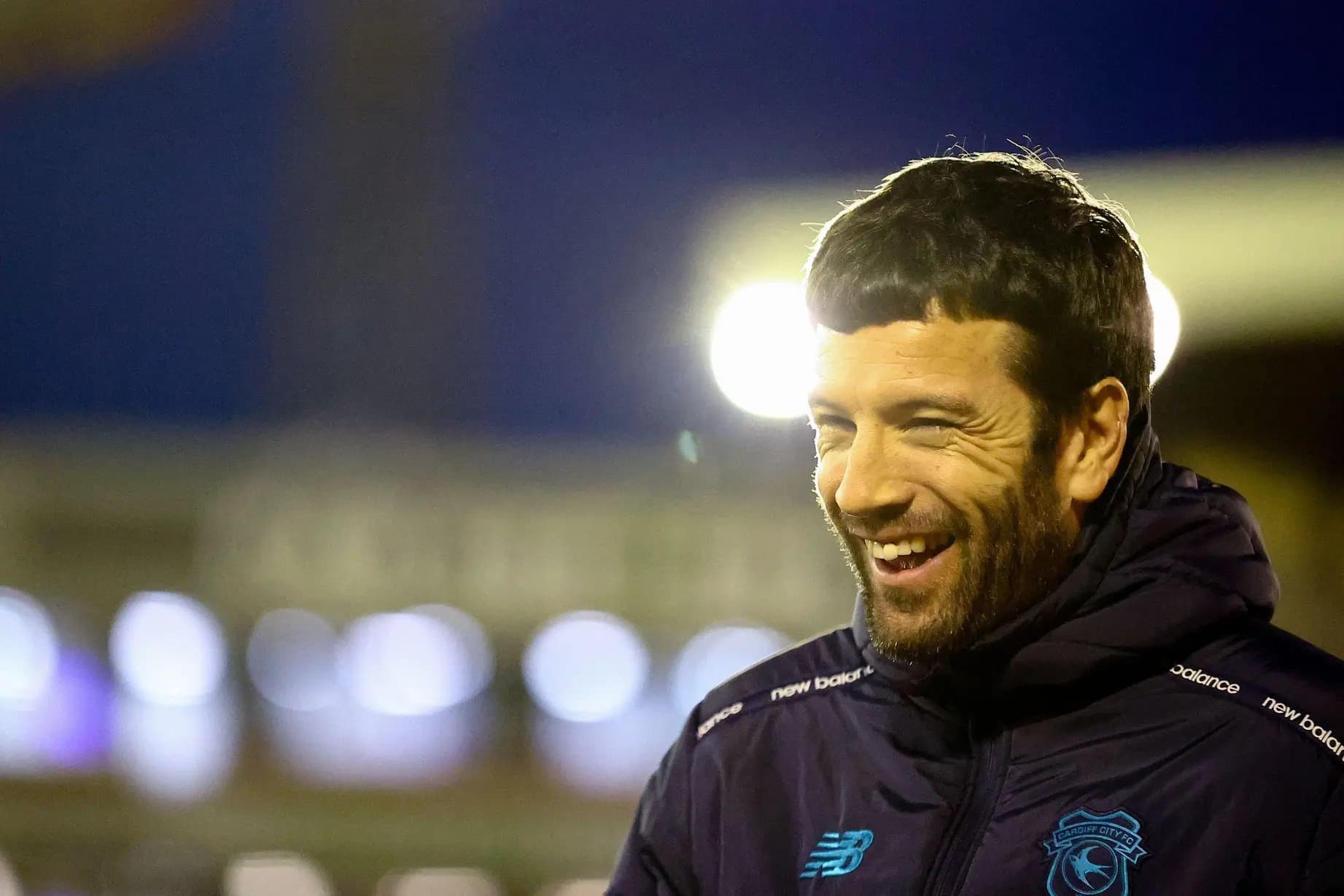 Brian Barry-Murphy is a happy man at Cardiff City. Pic: Alamy