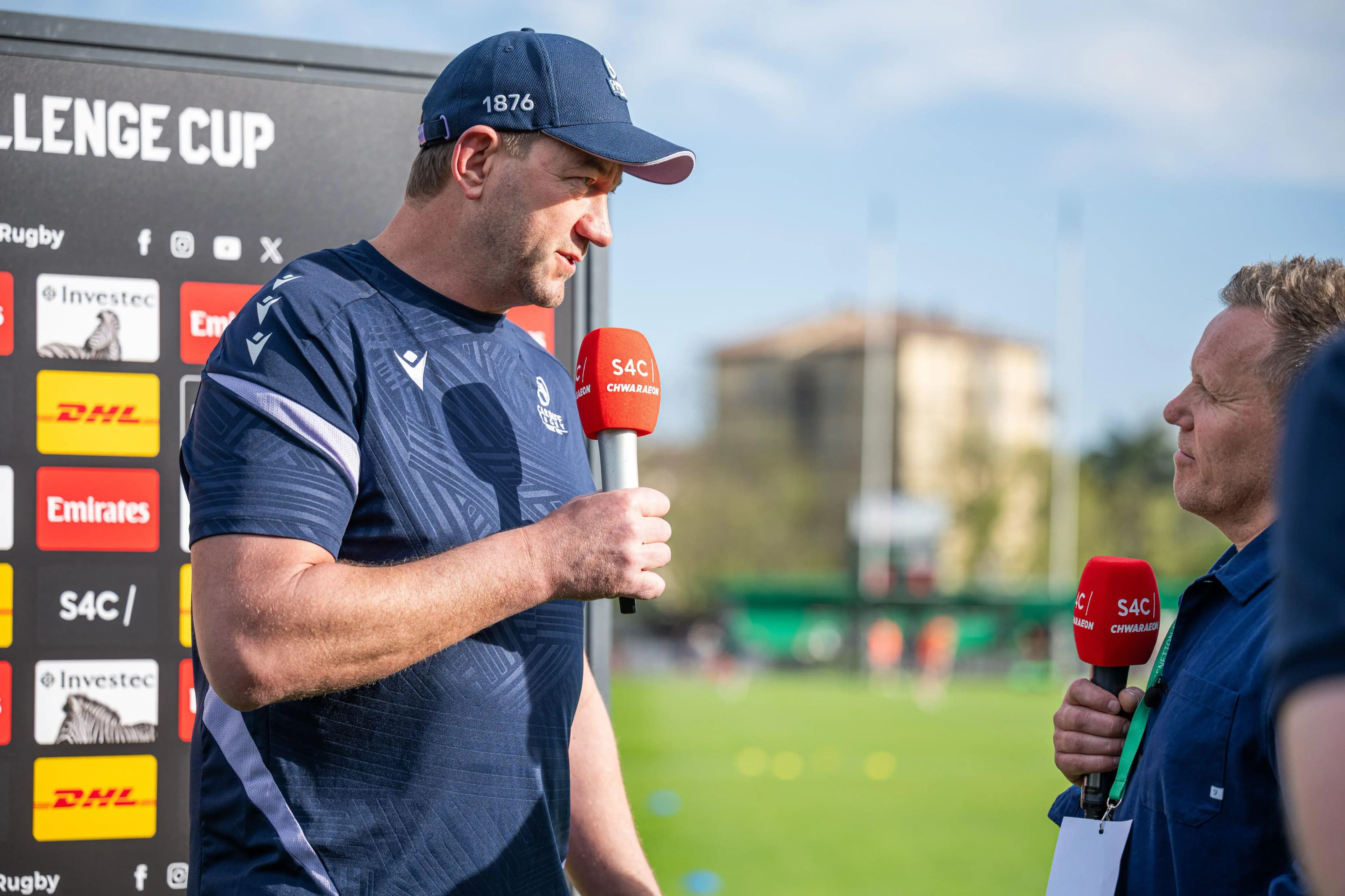 Cardiff coach, Corniel van Zyl. Pic: Alamy