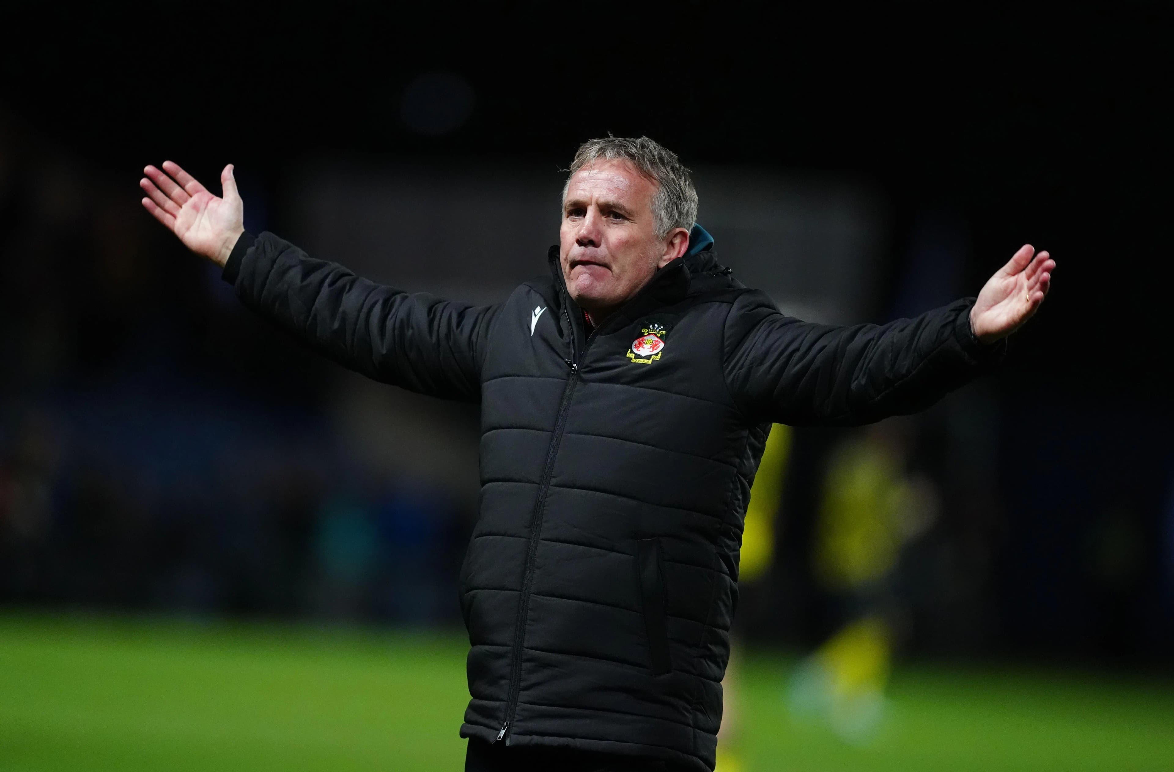 Wrexham manager Phil Parkinson. Pic: Alamy