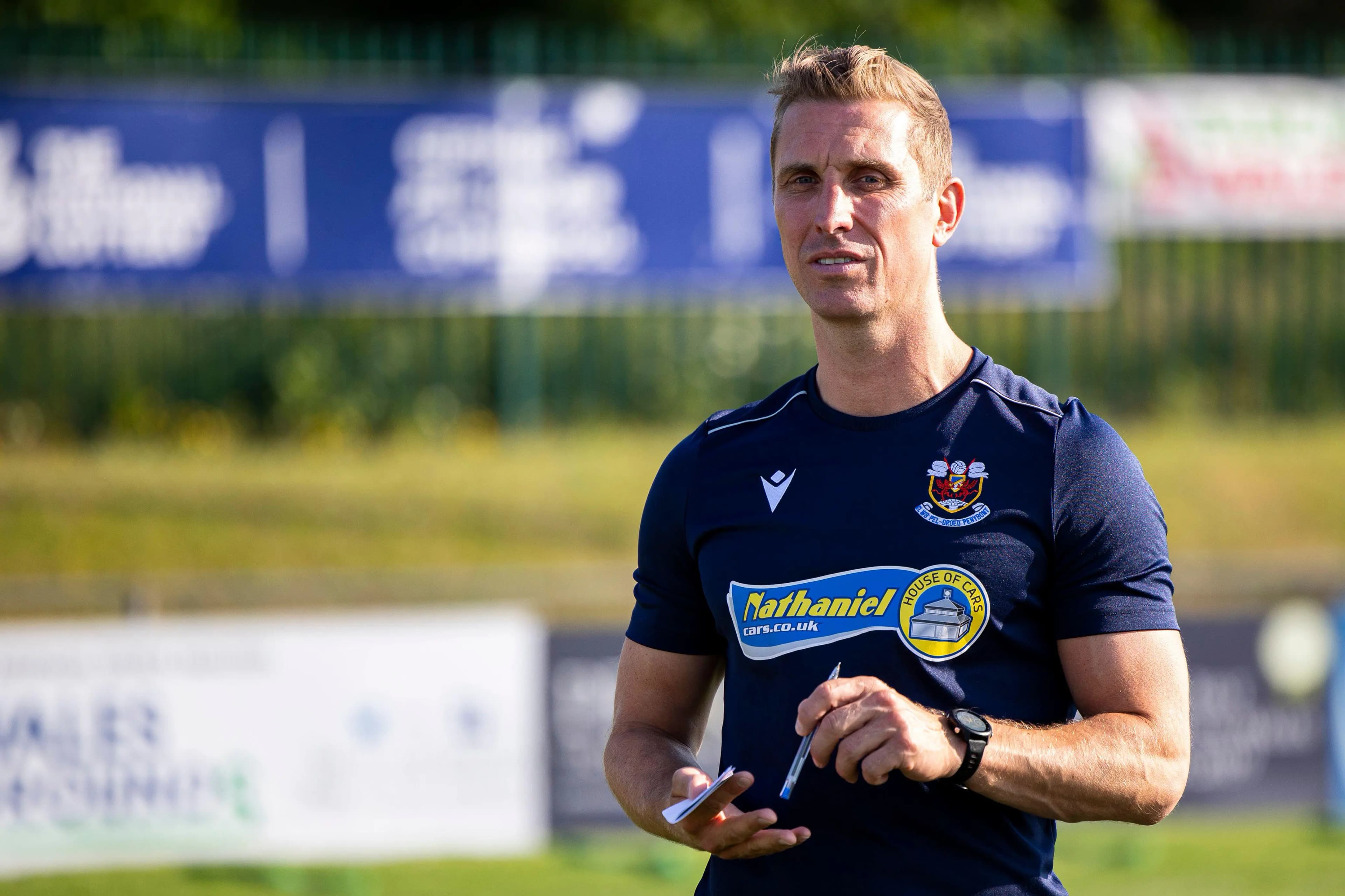 Penybont manager Rhys Griffiths. Pic. Alamy