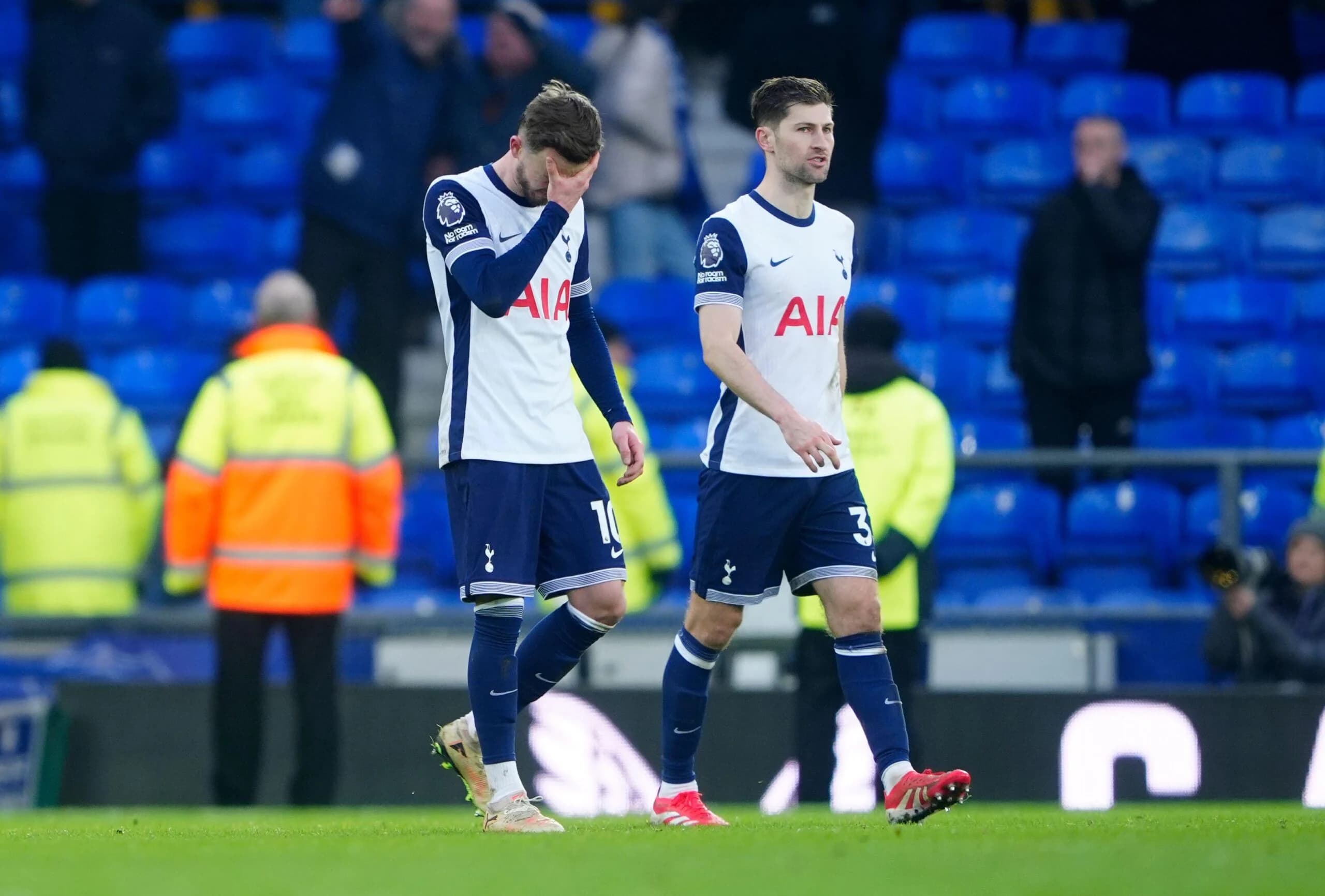 Ben Davies on the pitch - 2025 - Credit Alamy
