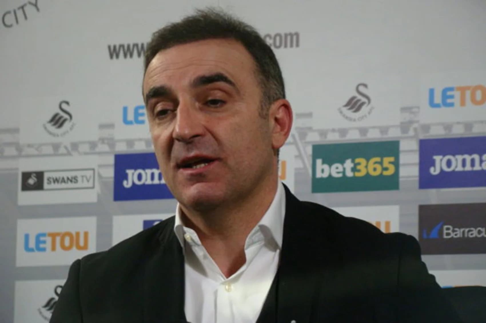 Carlos Carvalhal is feeling nervous - Credit Alun Rhys Chivers