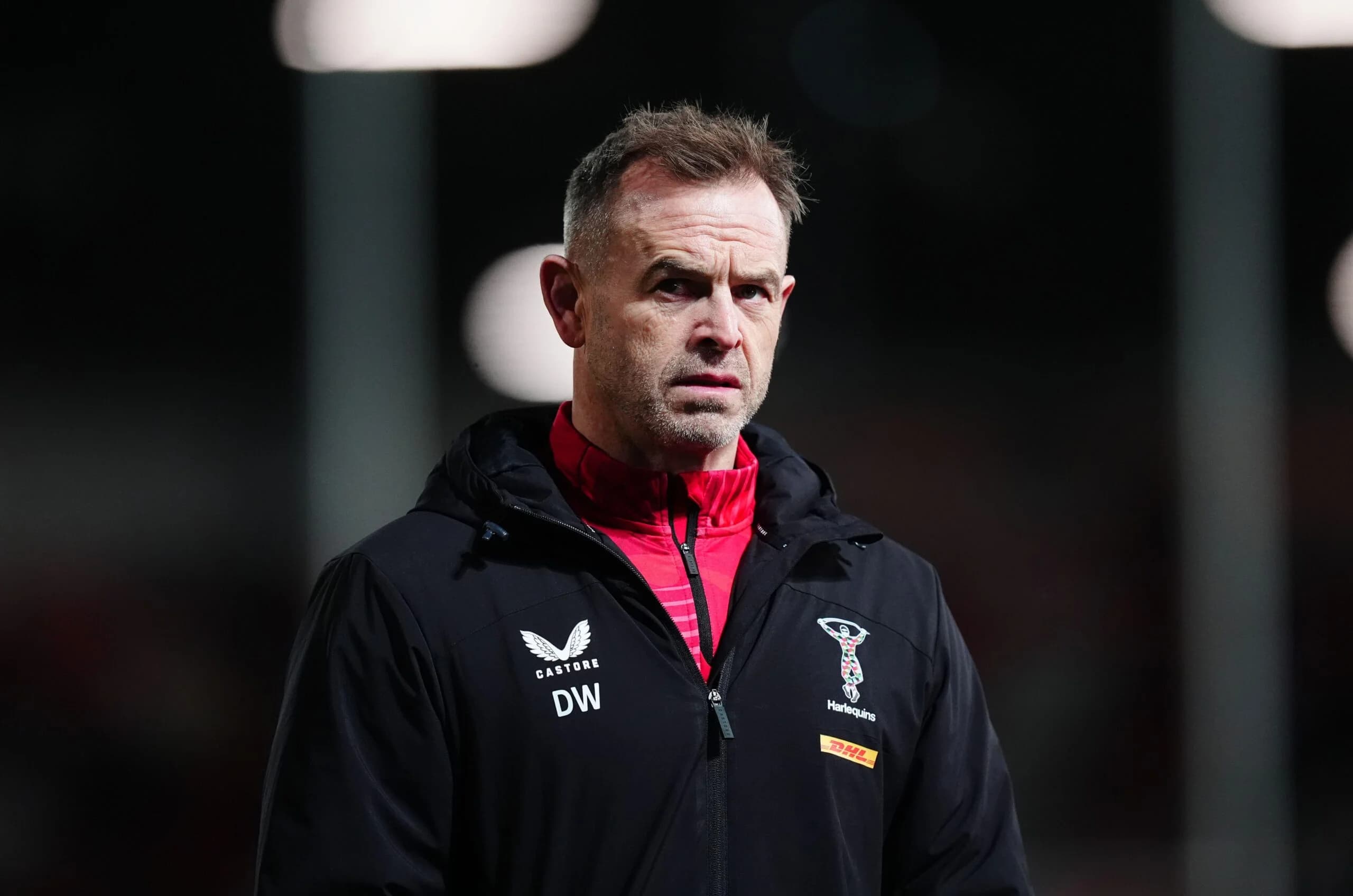 Harlequins coach Danny Wilson. Pic: Alamy