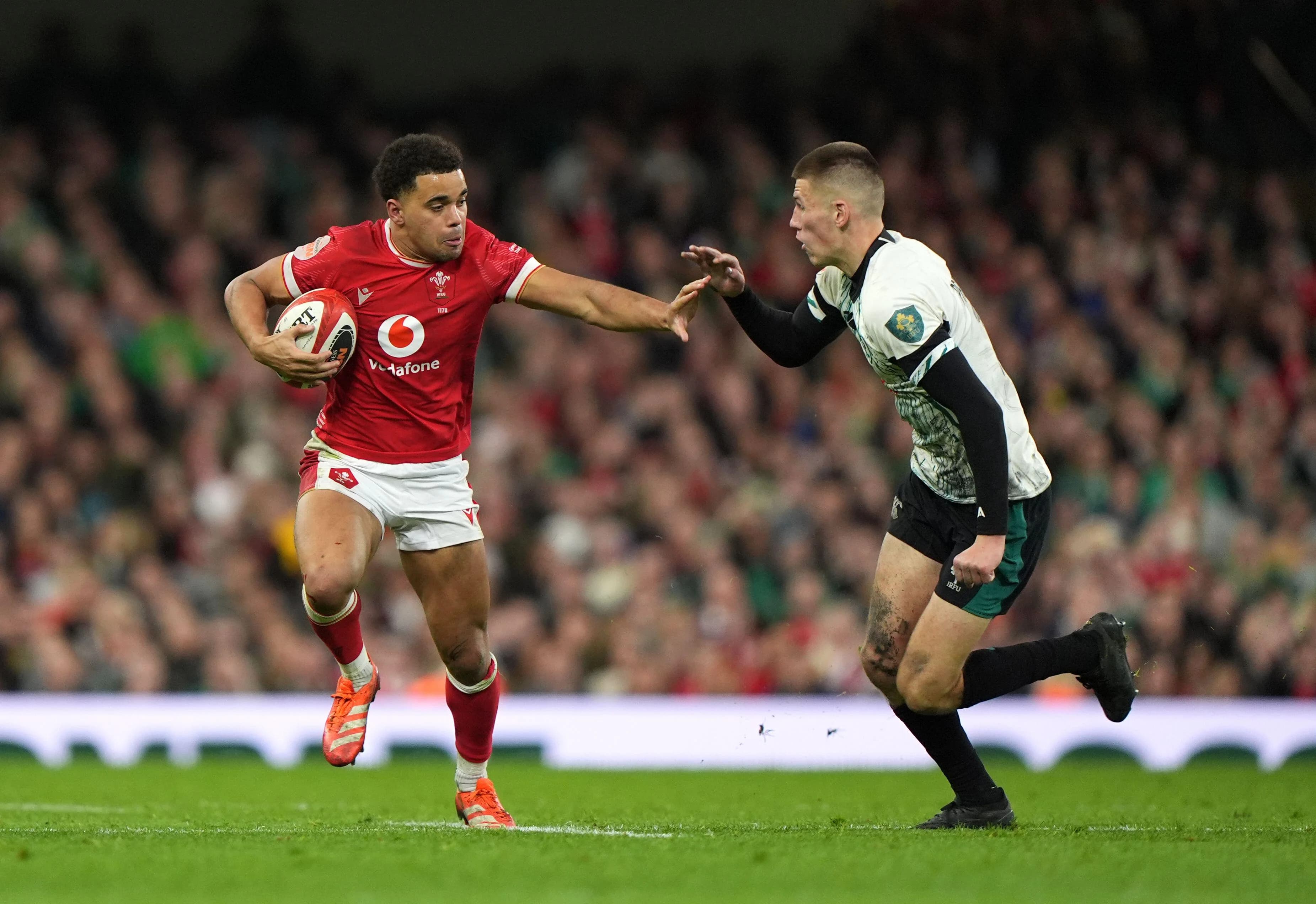 Wales centre Ben Thomas