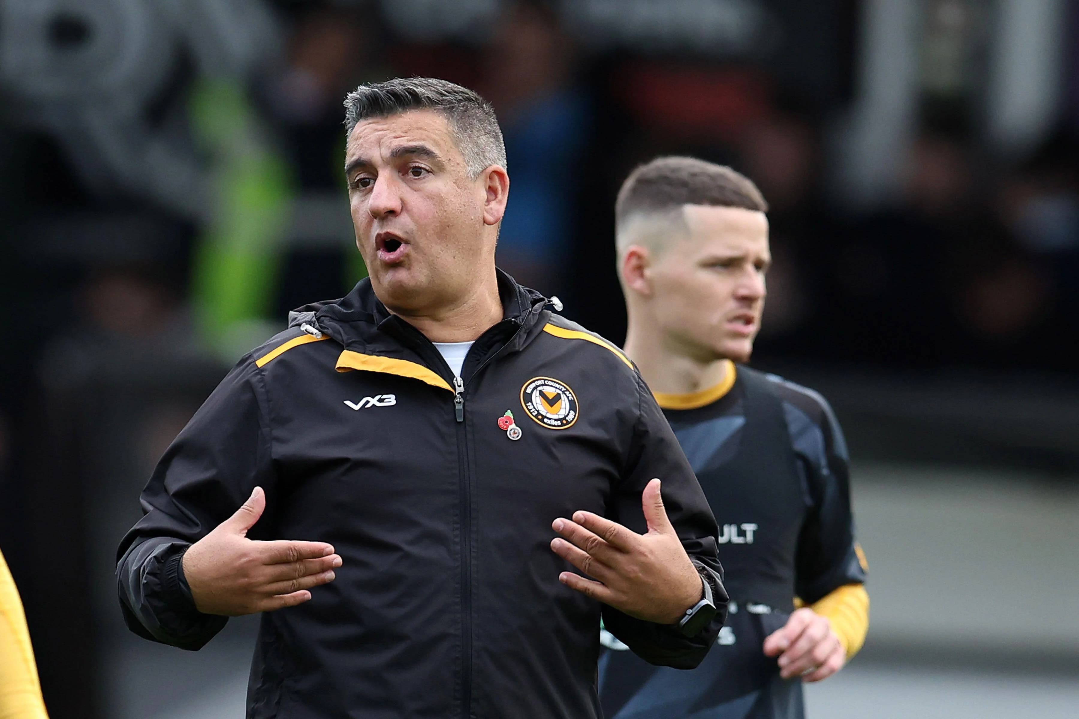 Newport County manager Nelson Jardim. Pic: Alamy