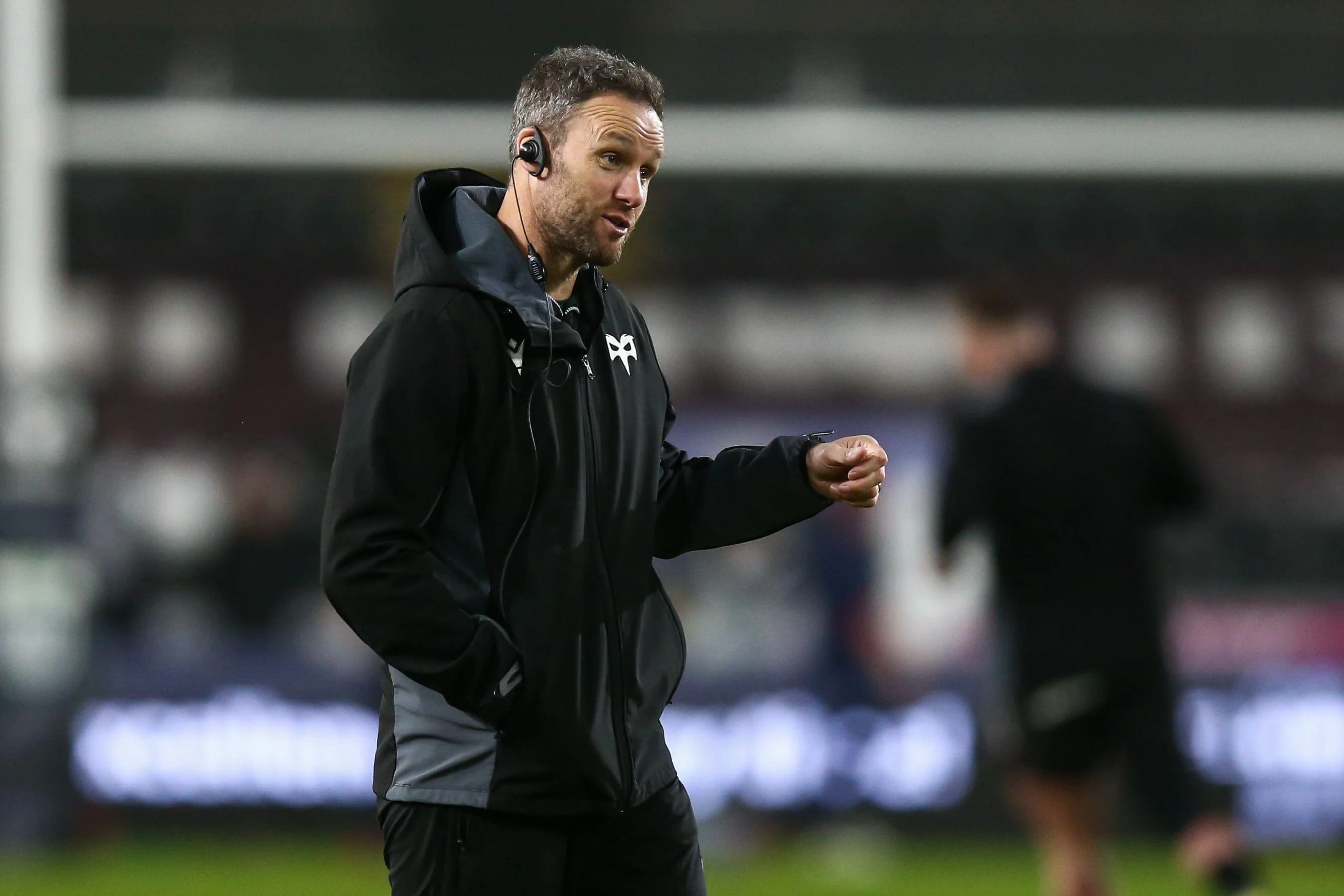 Ospreys coach Mark Jones: Pic: Alamy