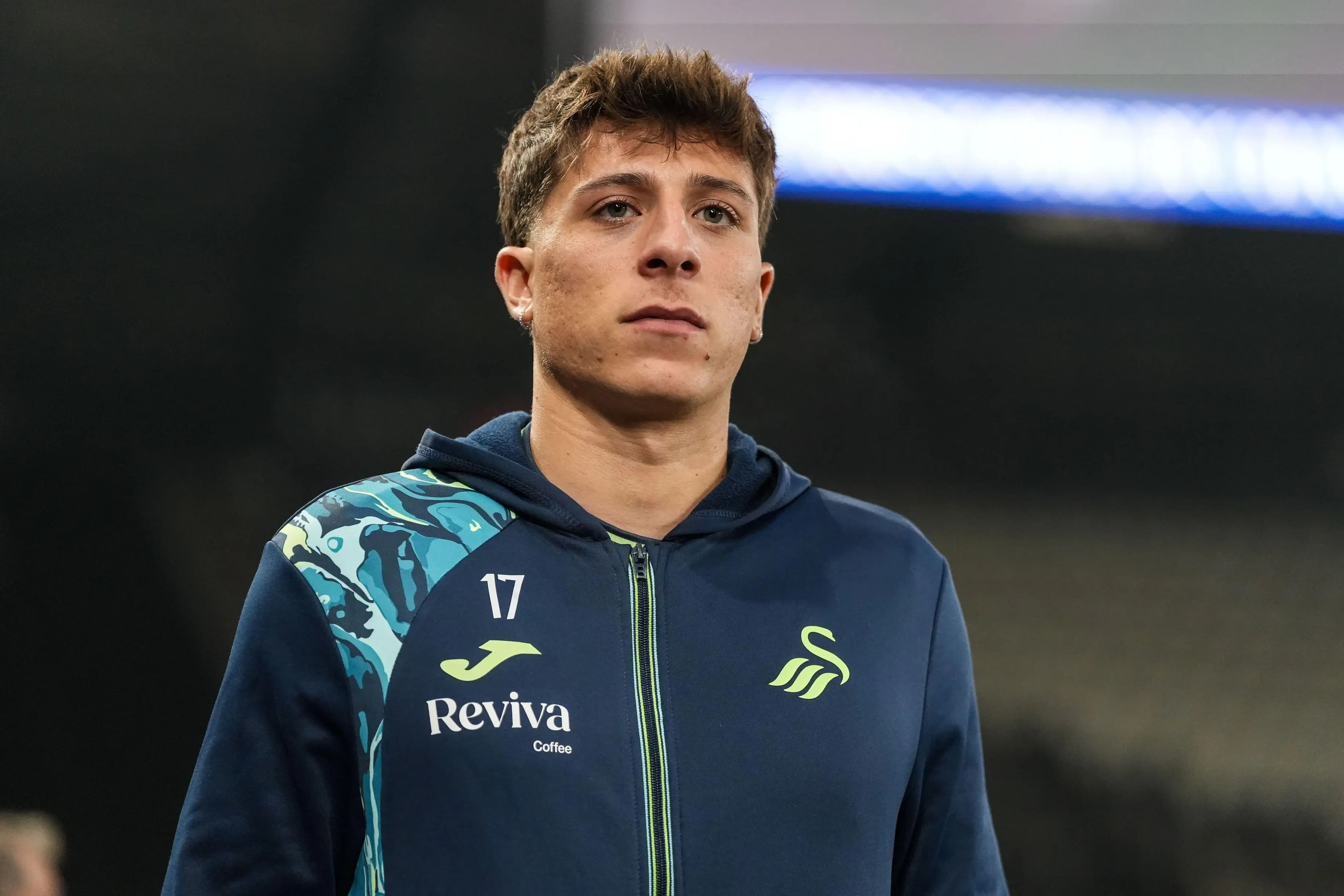 Gonçalo Franco of Swansea City. Pic: Alamy