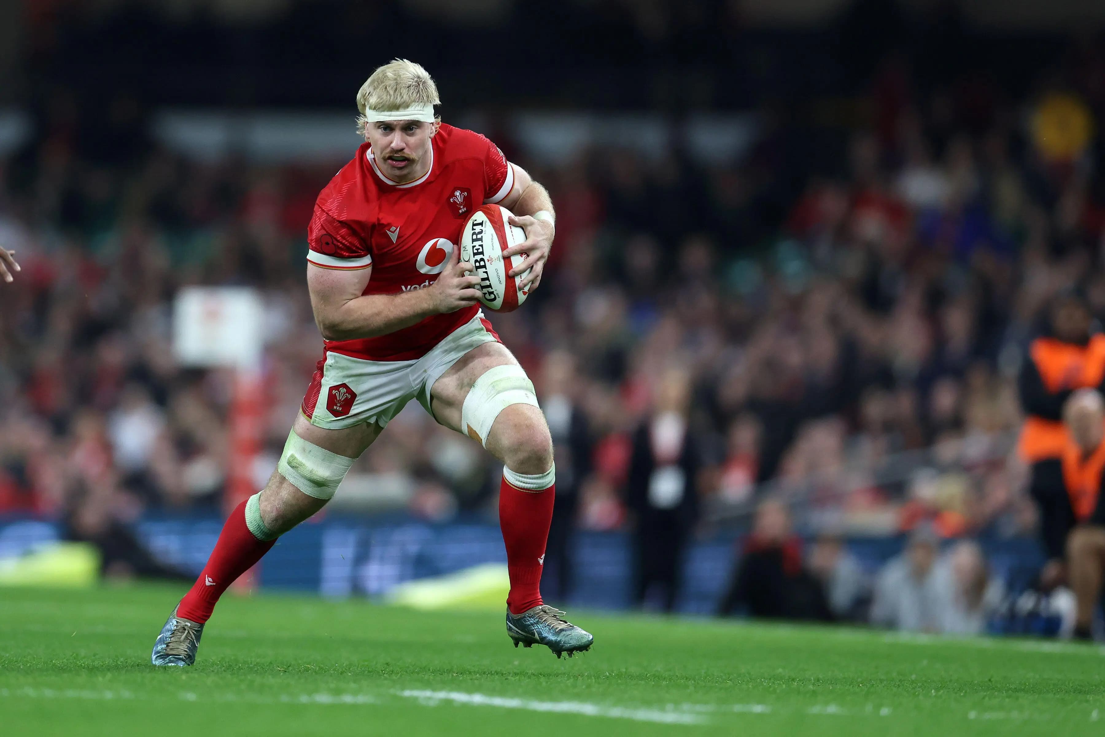 Aaron Wainwright of Wales. Pic: Alamy