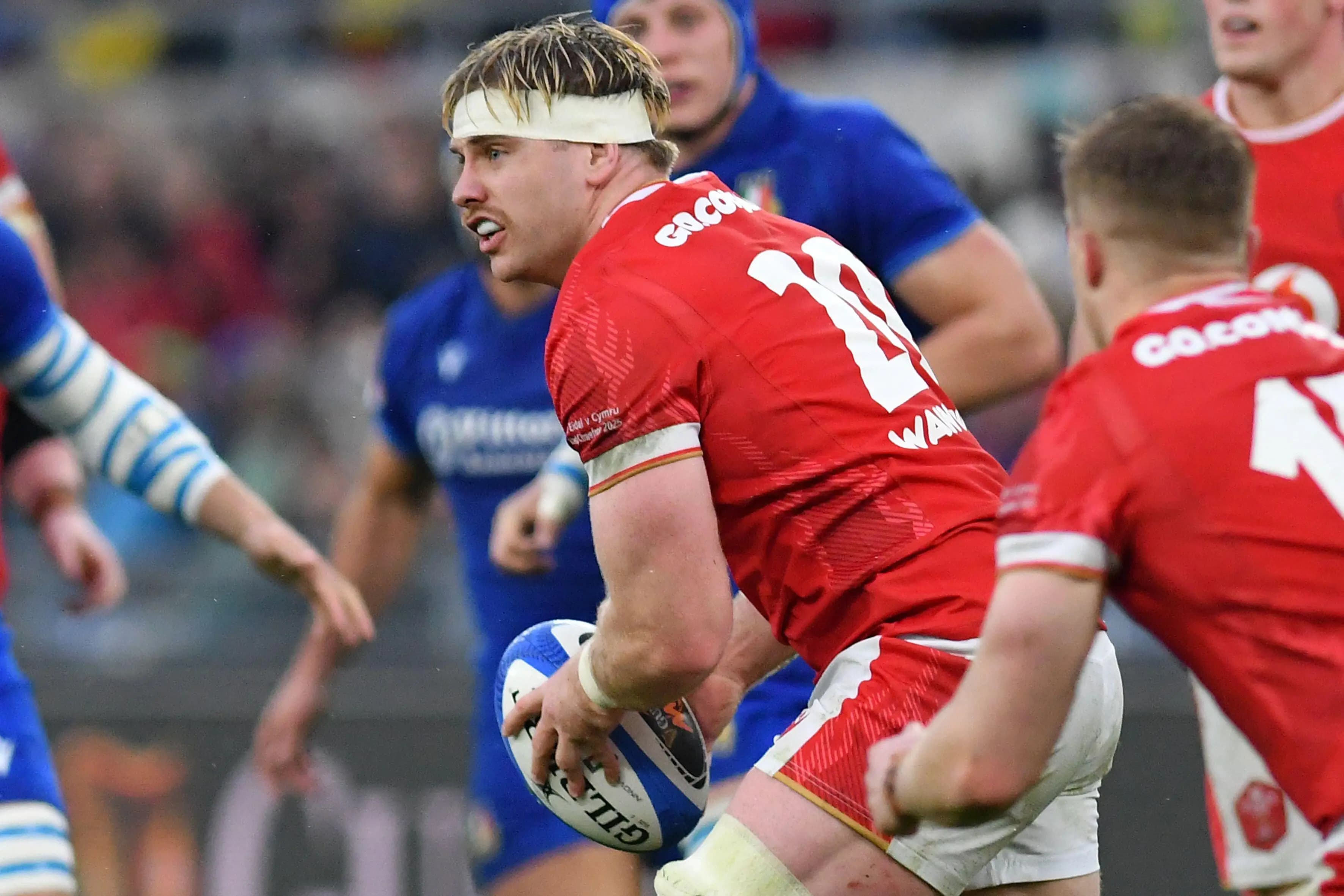 Aaron Wainwright of Wales. Pic: Alamy