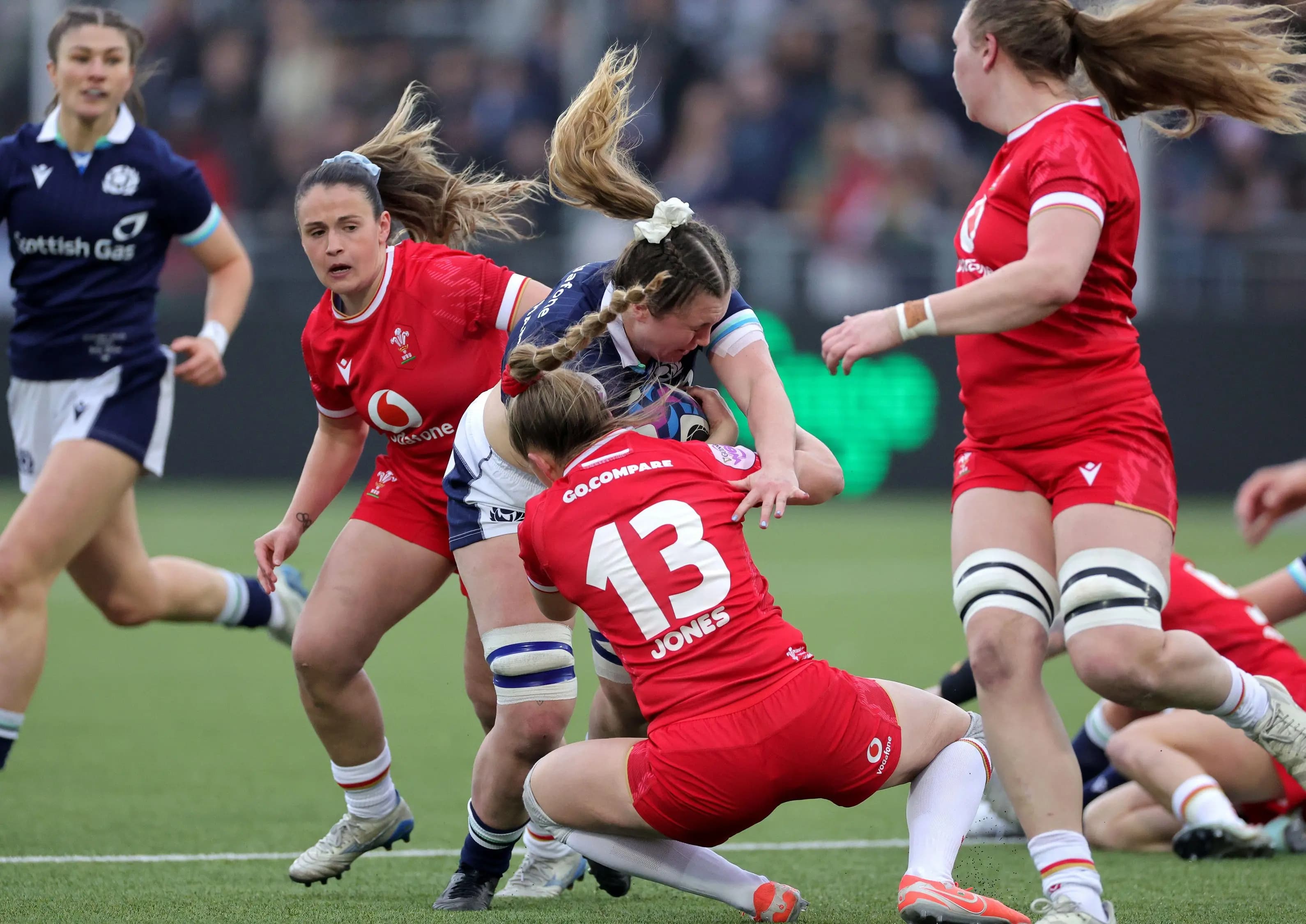Scotland v Wales - Women's Six Nations. Pic: Alamy