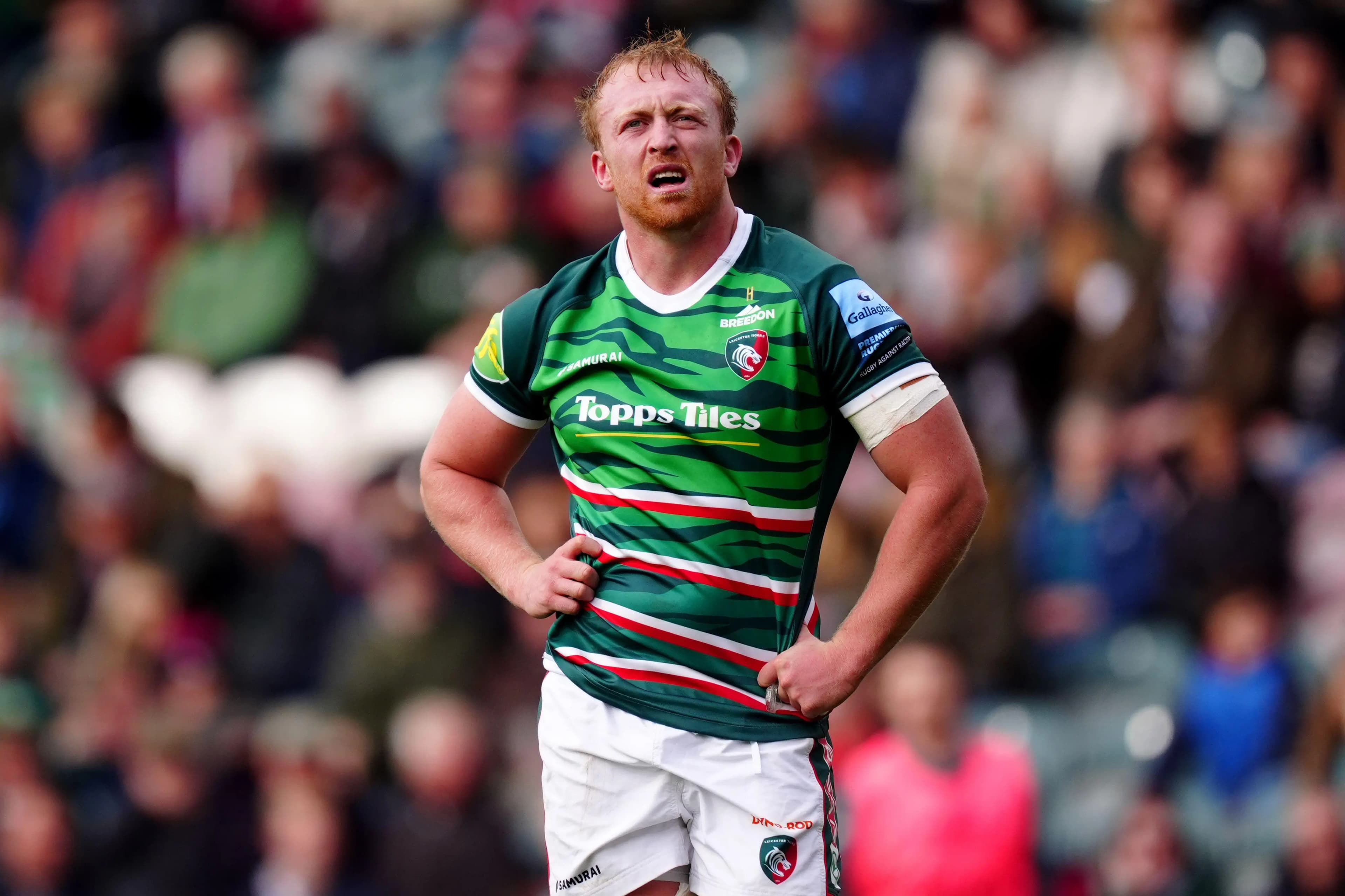 Leicester Tigers' Tommy Reffell. Pic: Alamy