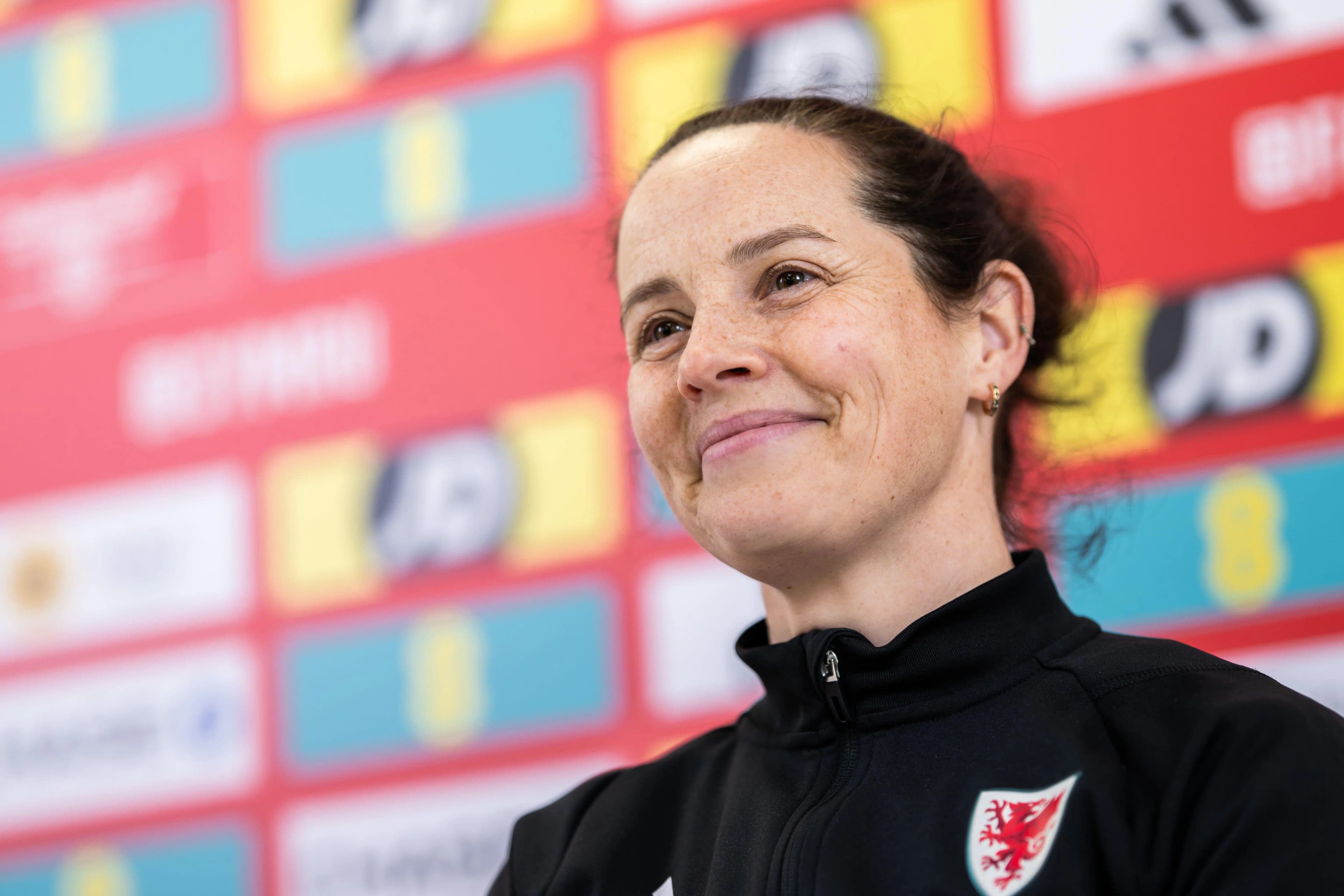 Wales manager Rhian Wilkinson. Pic: Alamy