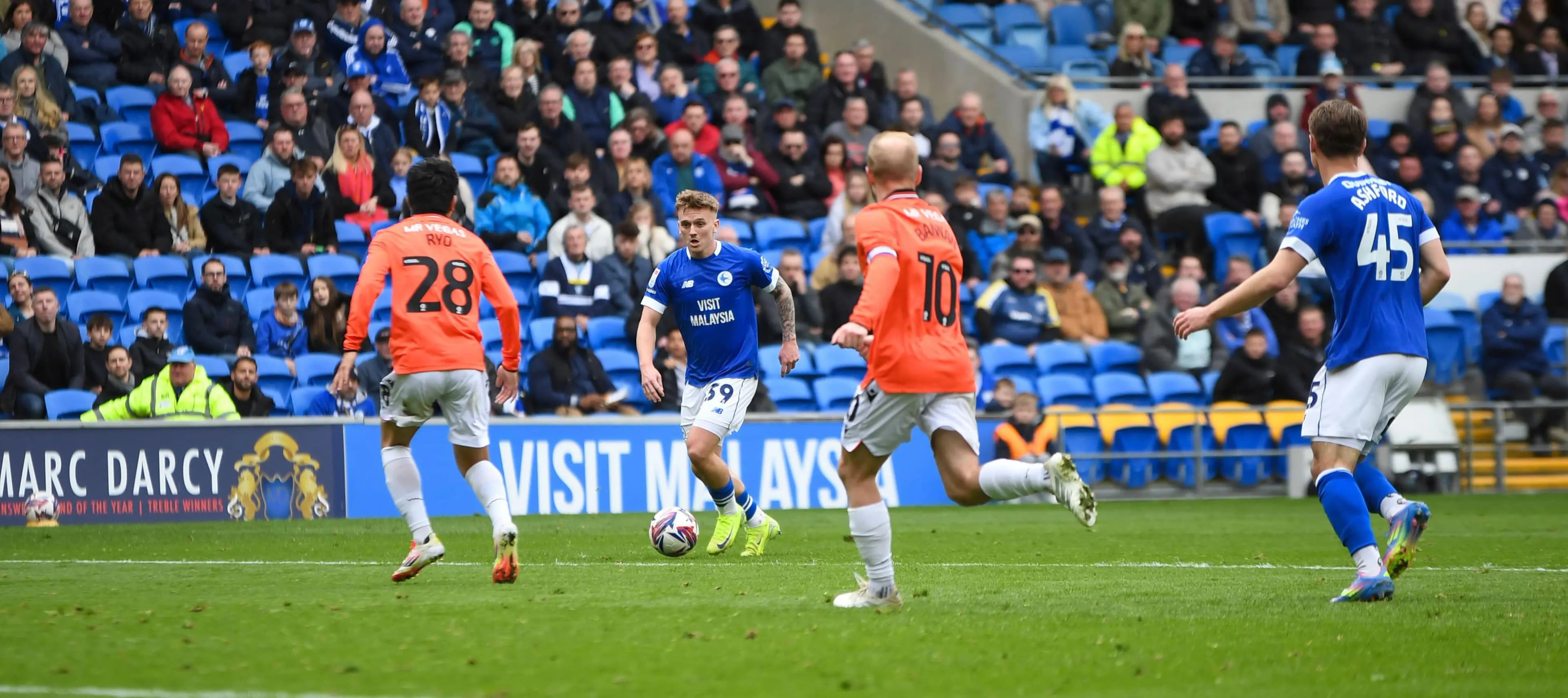 Cardiff City's Isaak Davies