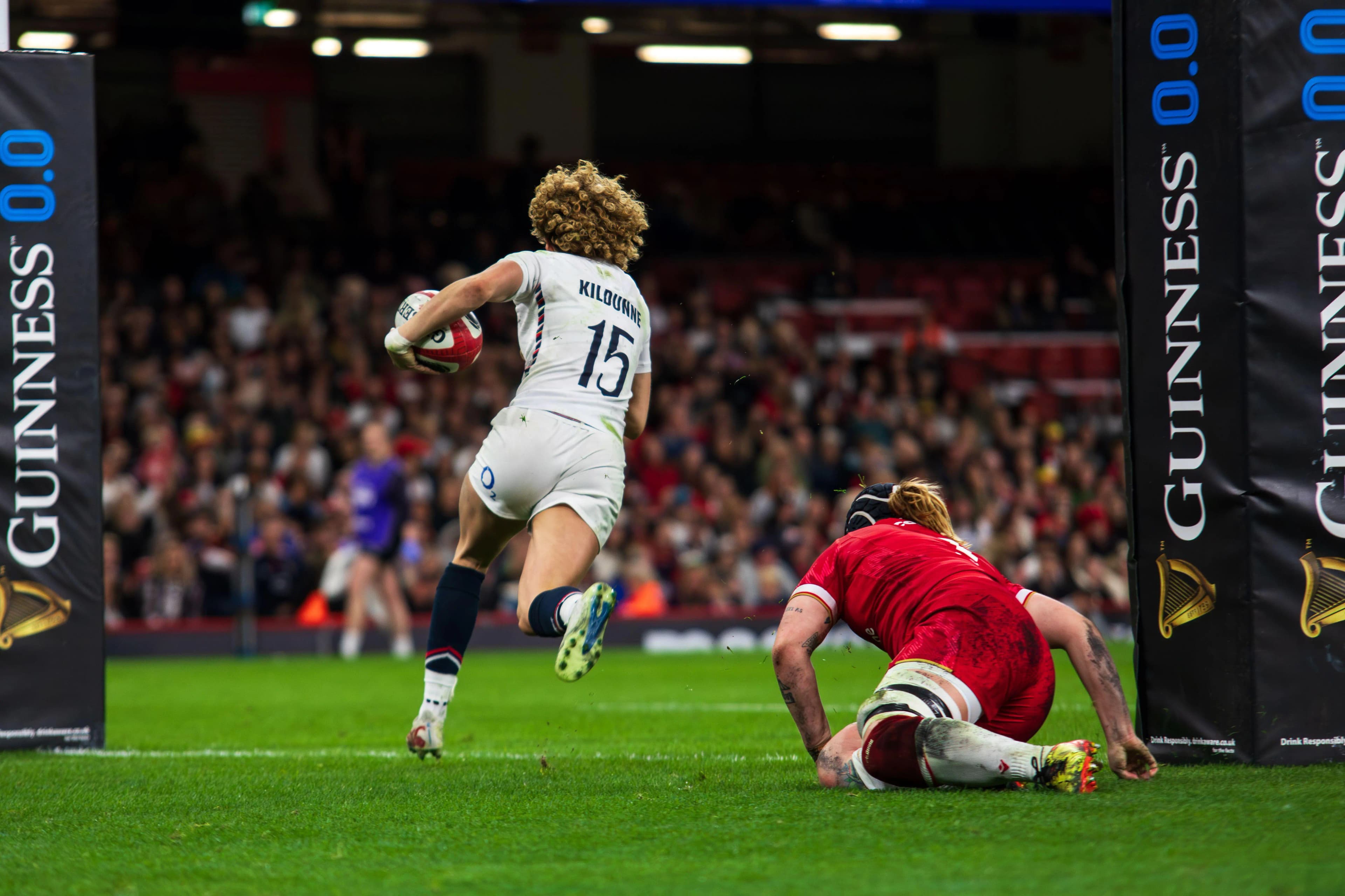 England scored 11 tries in their Six Nations clash against Wales in Cardiff. Pic: Alamy