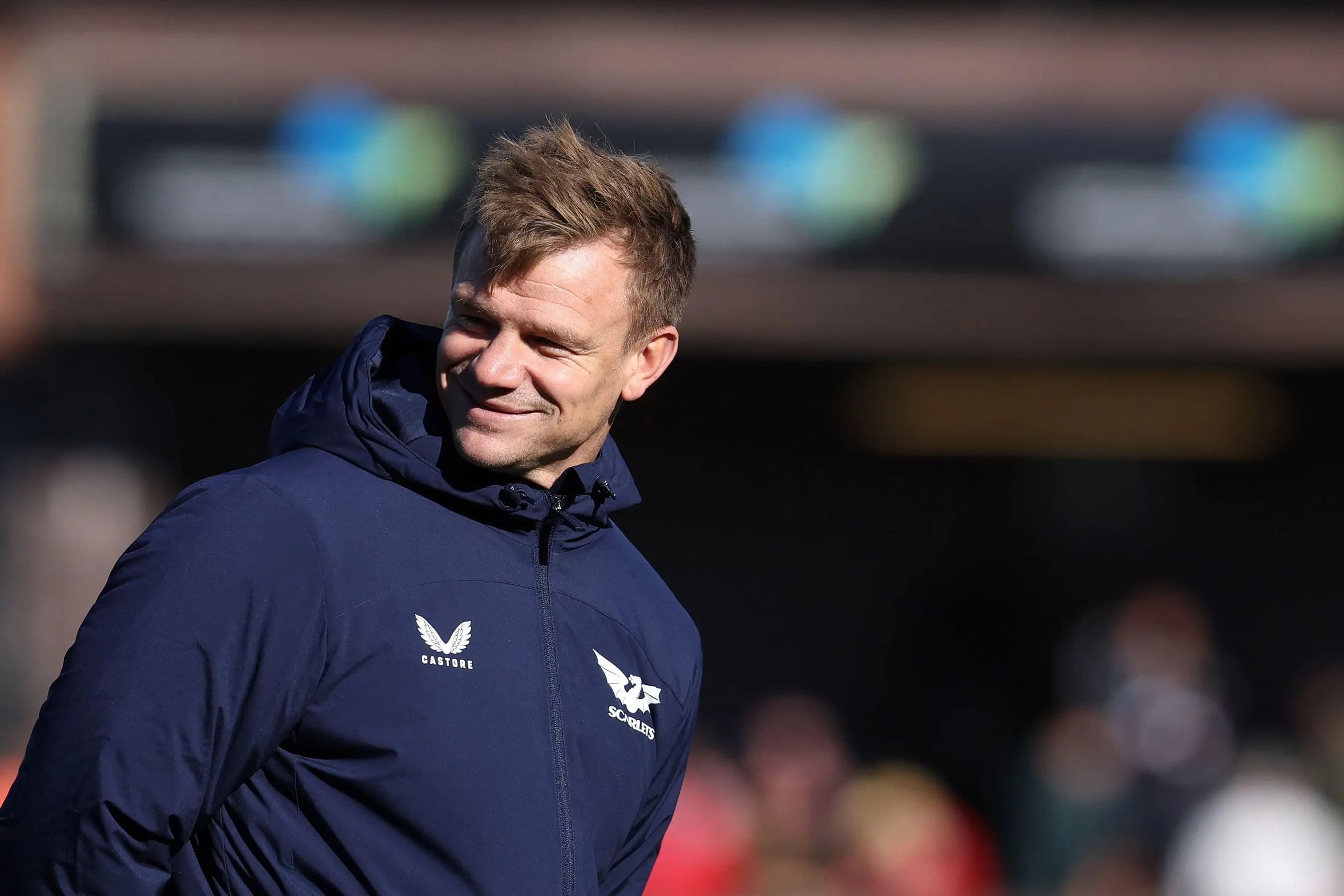 Dwayne Peel, the head coach of the Scarlets. Pic: Alamy