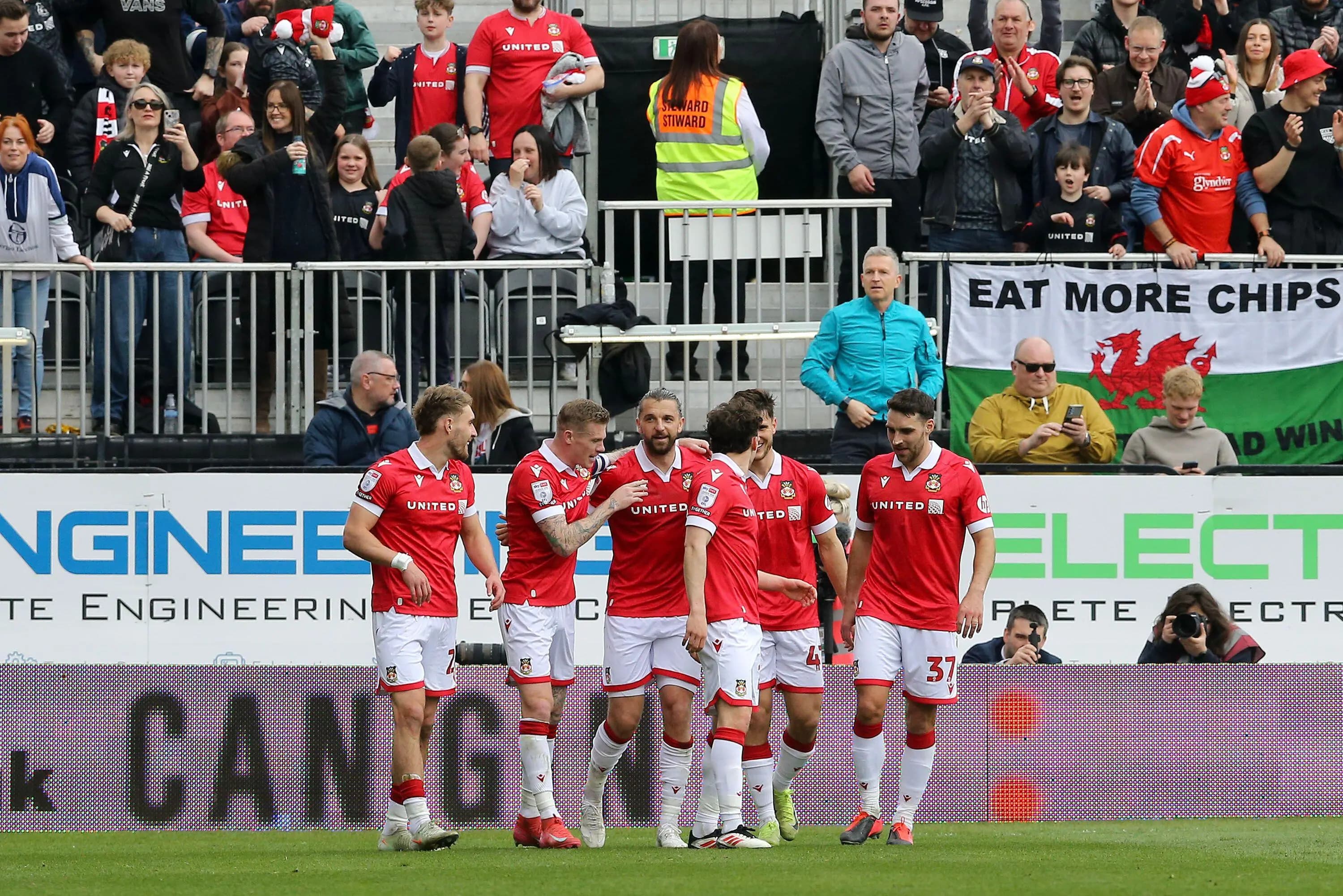 Wrexham are celebrating on and off the field. Pic: Alamy