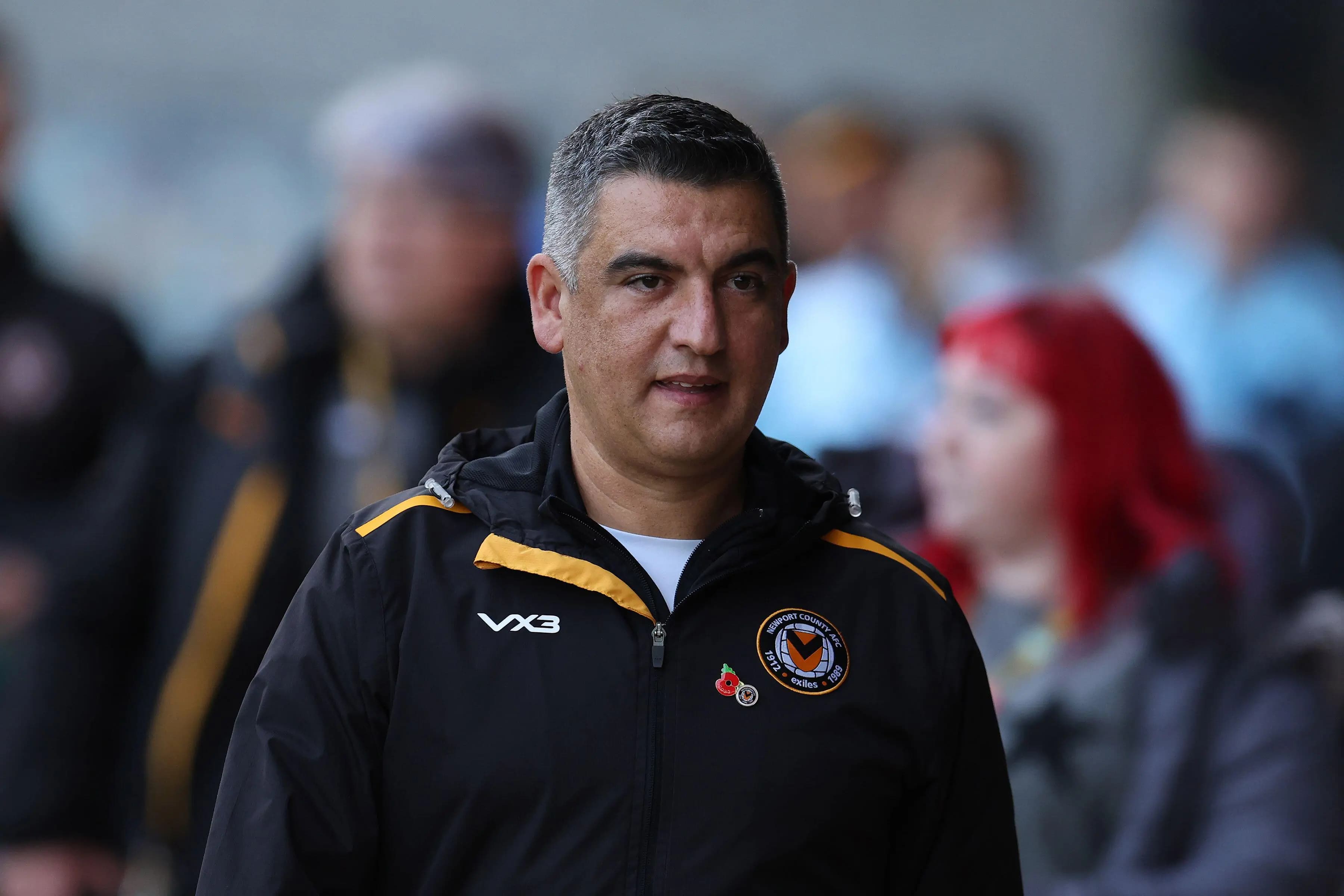 Nelson Jardim, the manager of Newport county. Pic: Alamy