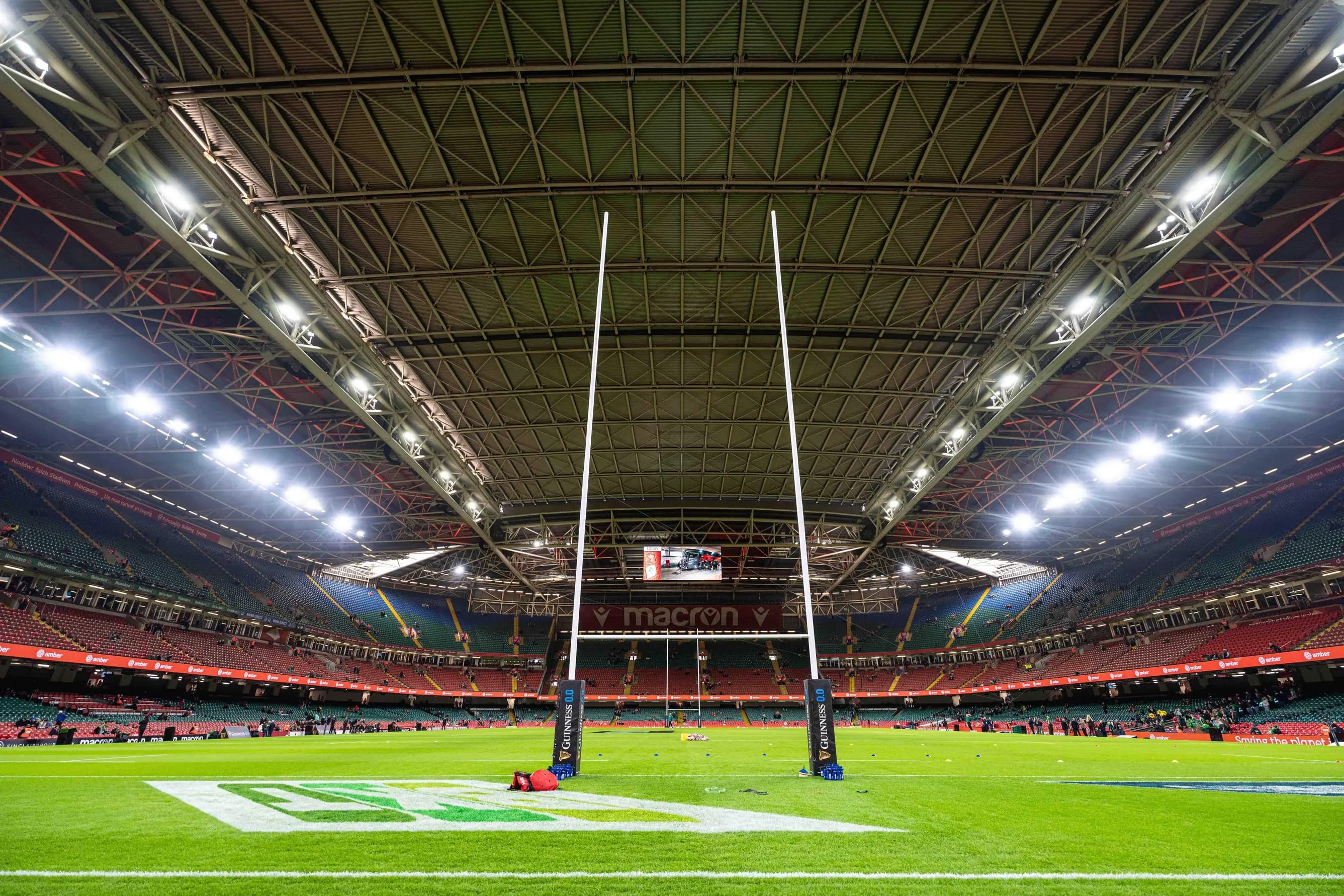 General view of the Principality Stadium. Pic: Alamy