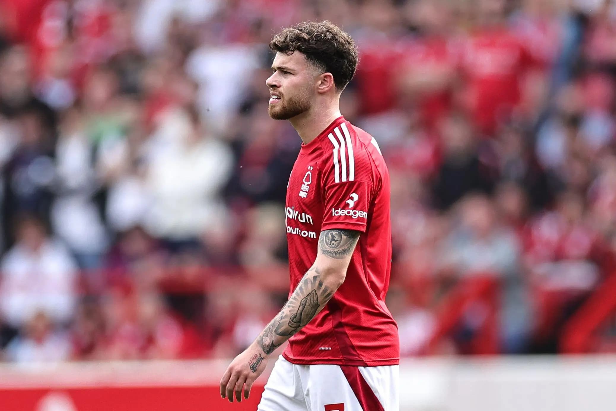 Neco Williams of Nottingham Forest. Pic: Alamy