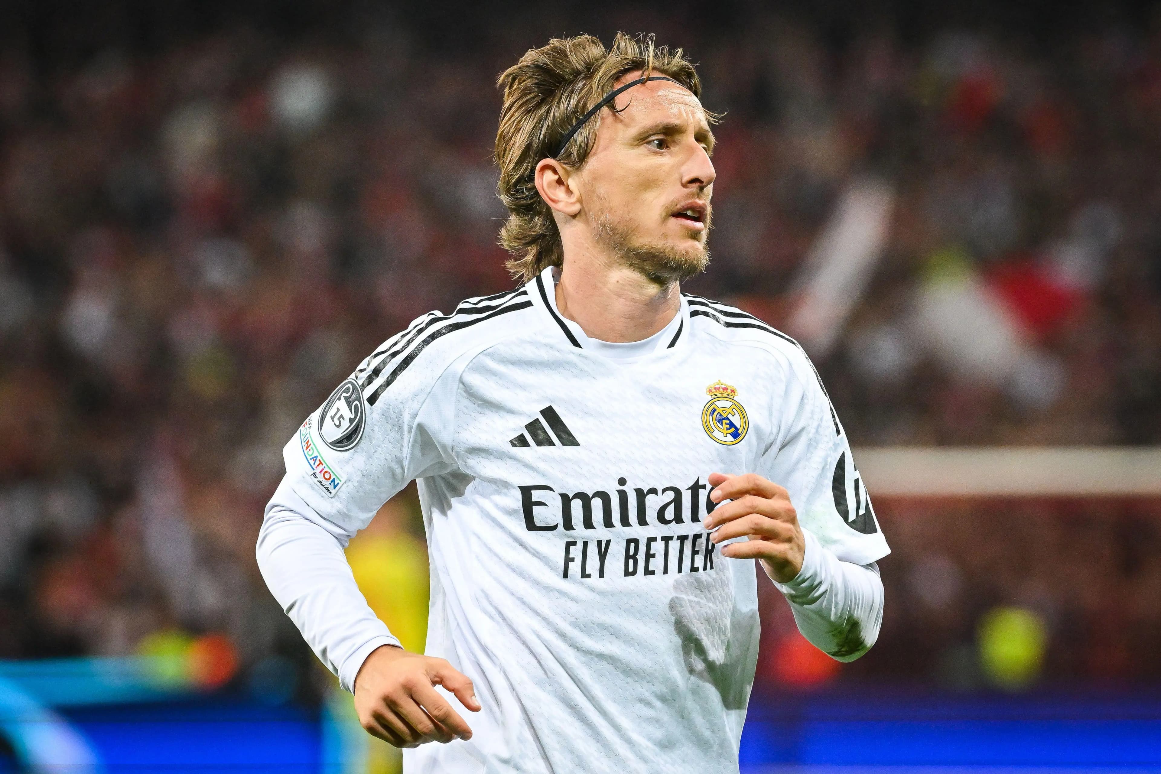 Luka Modric of Real Madrid. Pic: Alamy