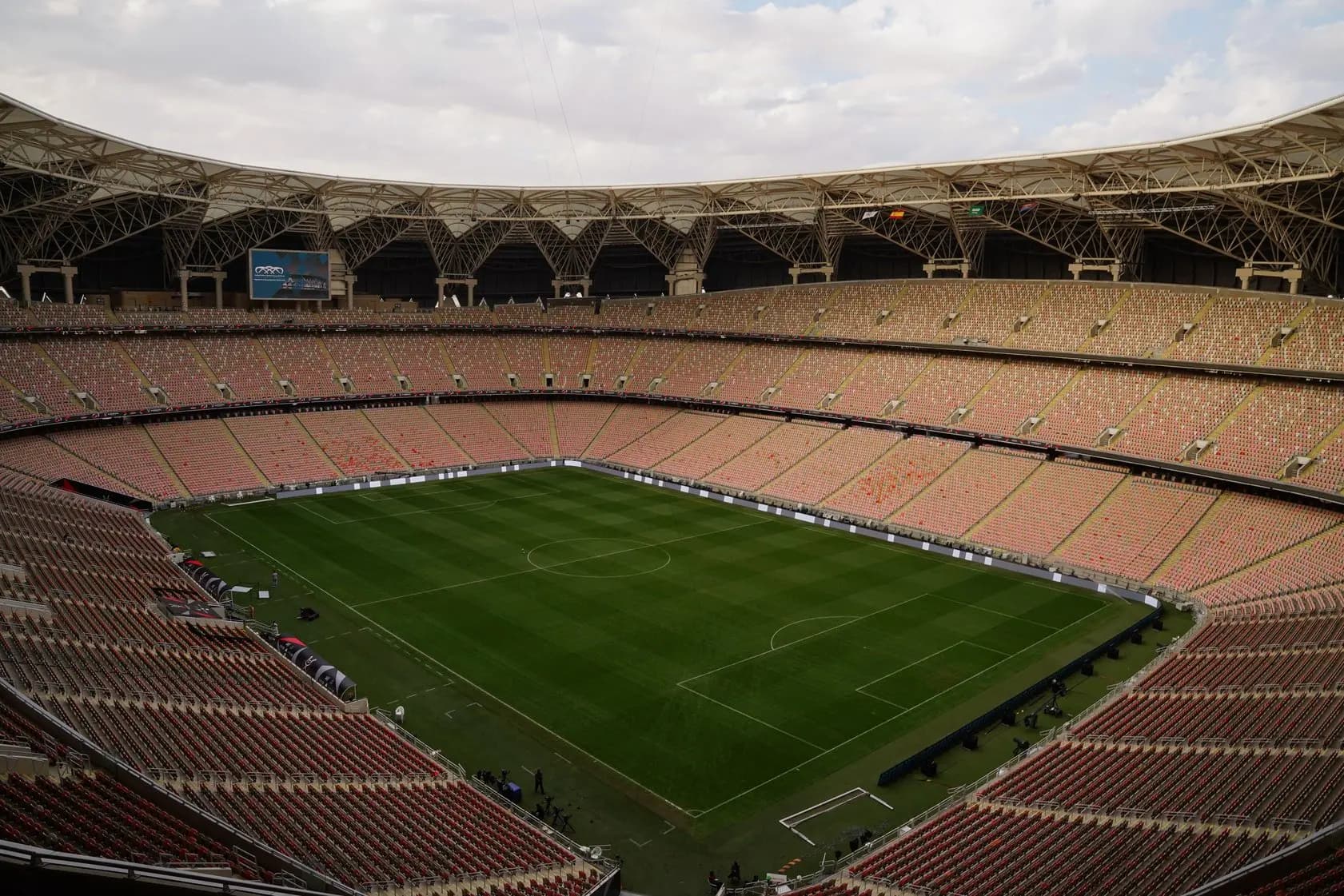 King Abdullah Sports City stadium. Pic: Alamy