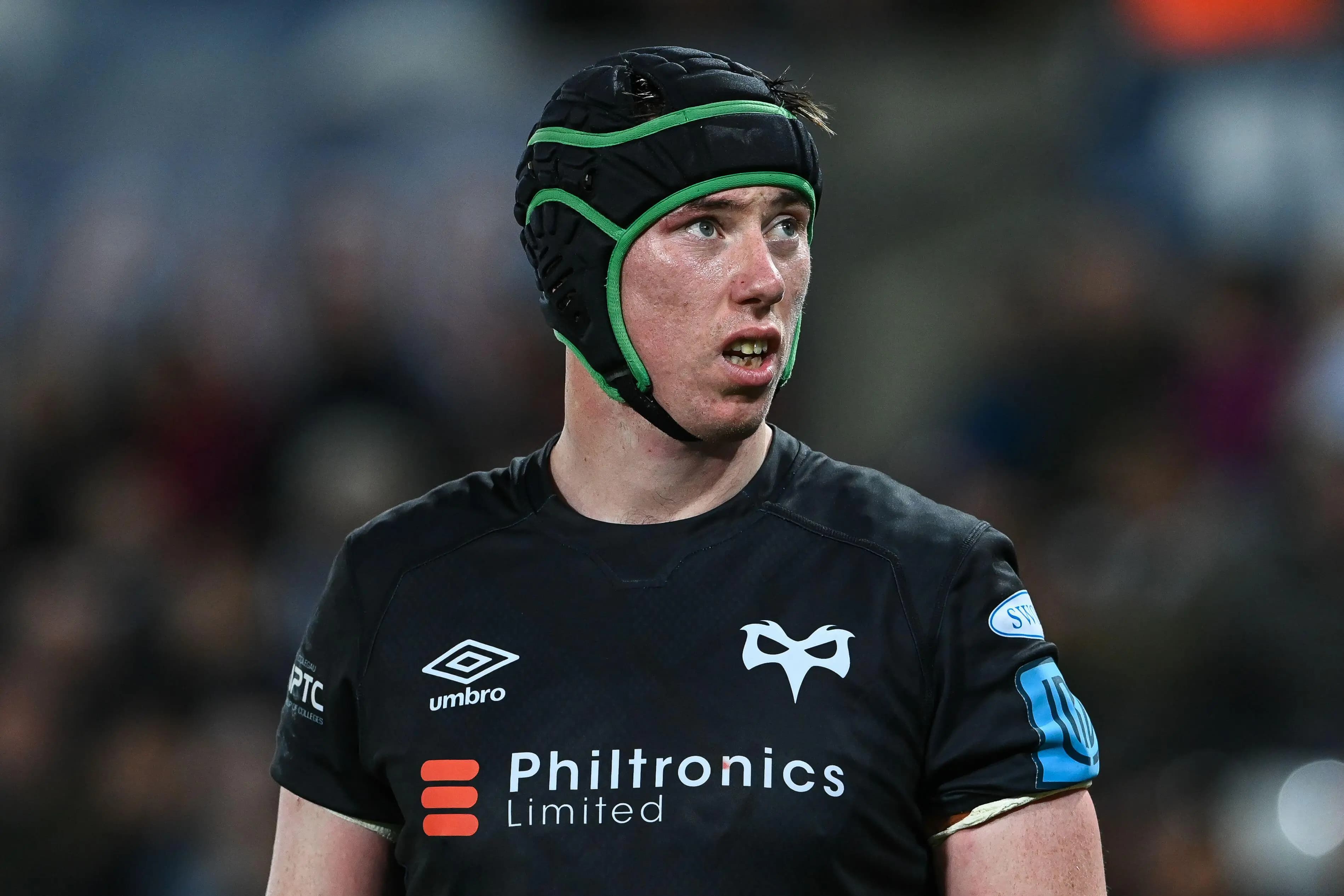 Ospreys and Wales forward Adam Beard. Pic: Alamy