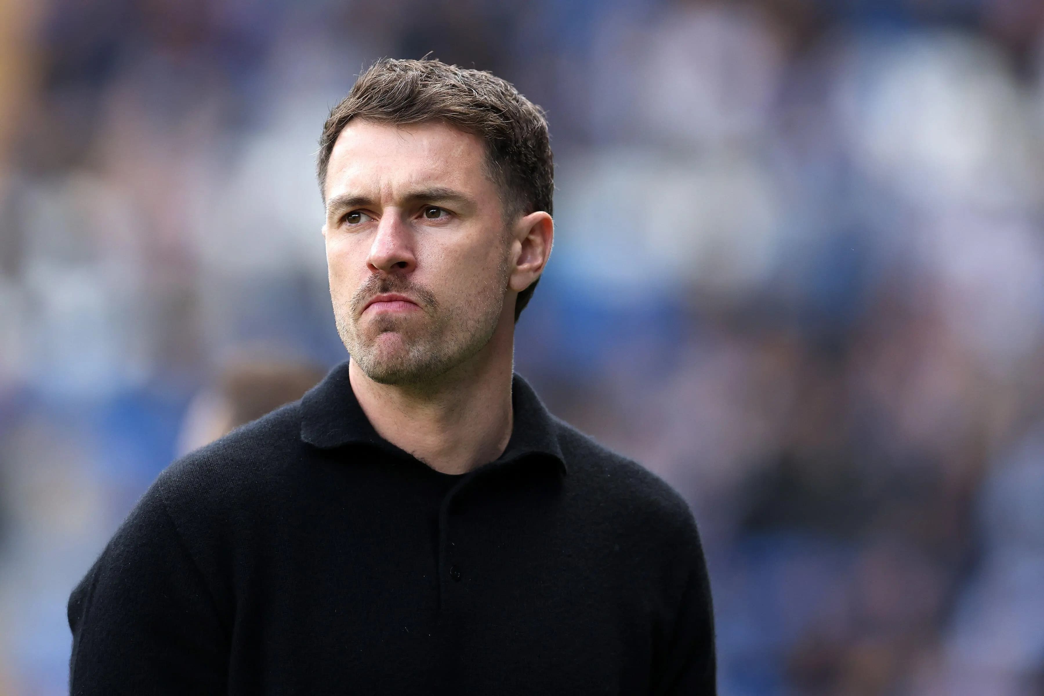 Wales caretaker manager, Aaron Ramsey. Pic: Alamy