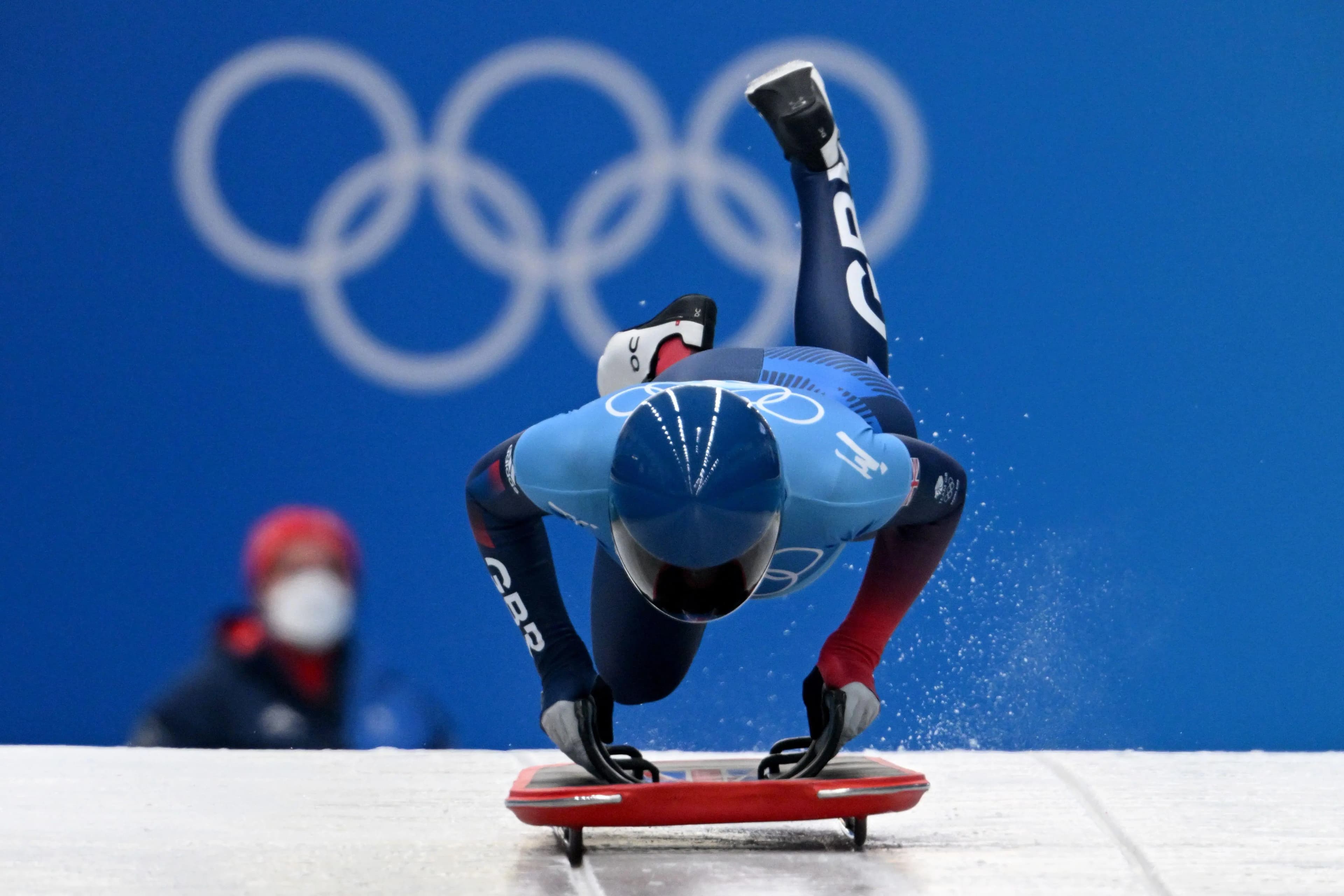 Laura Deas at the Beijing 2022 Winter Olympic Games. Pic: Alamy