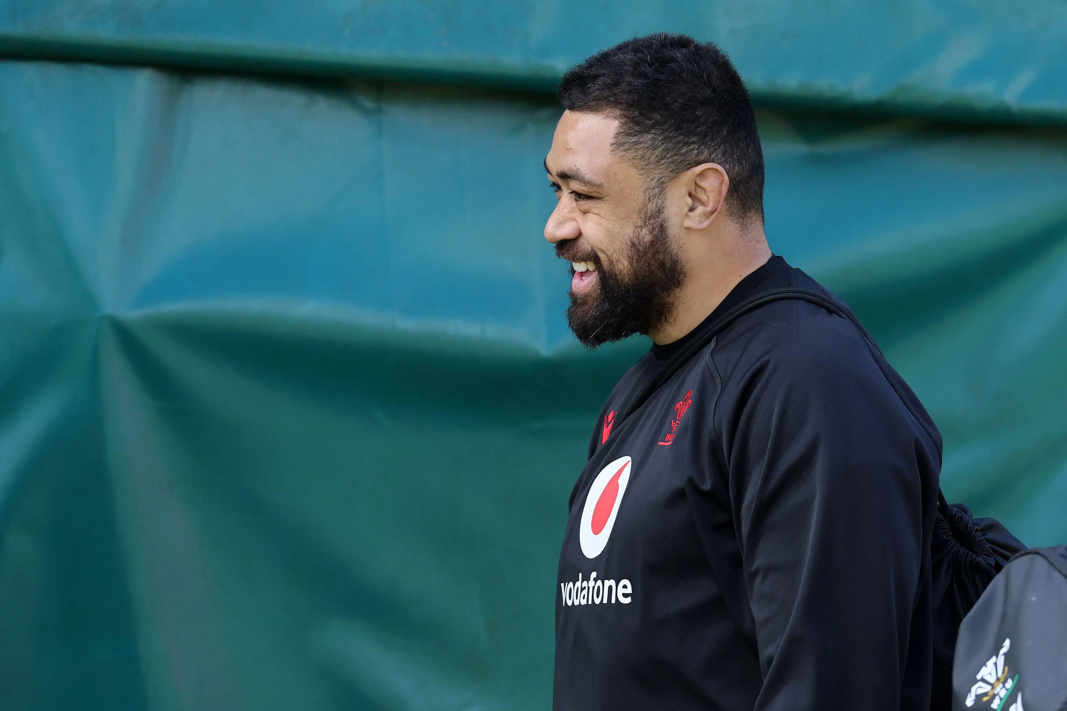 Taulupe Faletau of Wales. Pic: Alamy