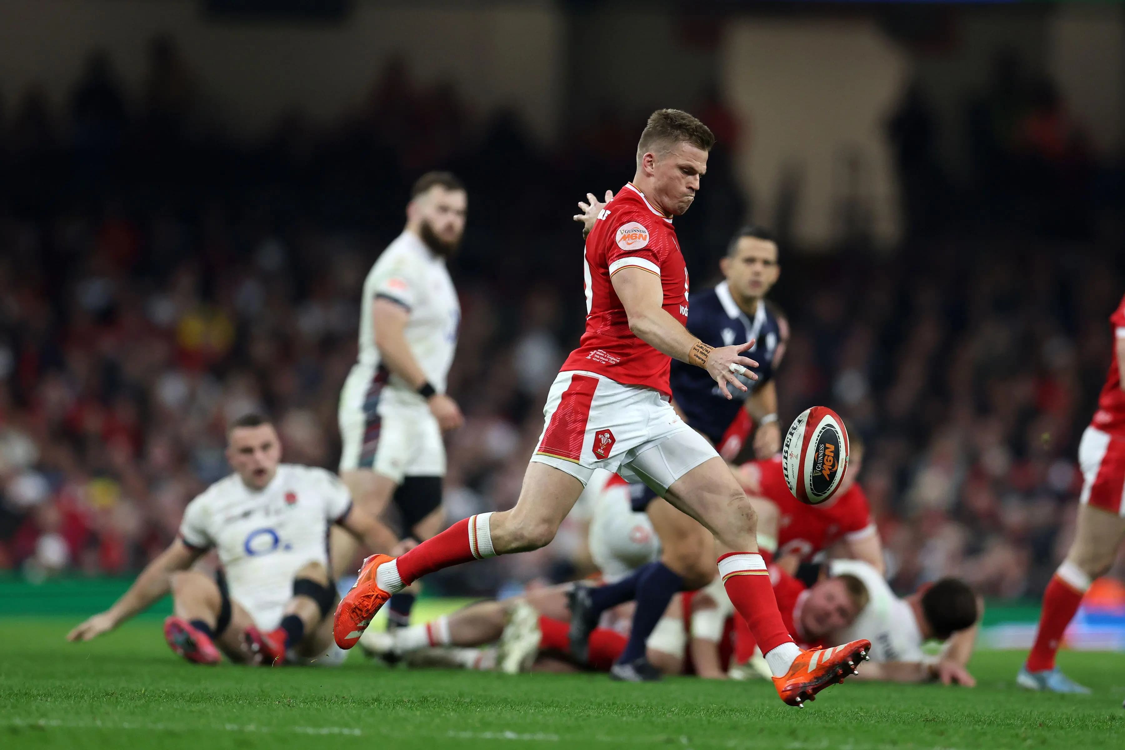 Gareth Anscombe of Wales. Pic: Alamy