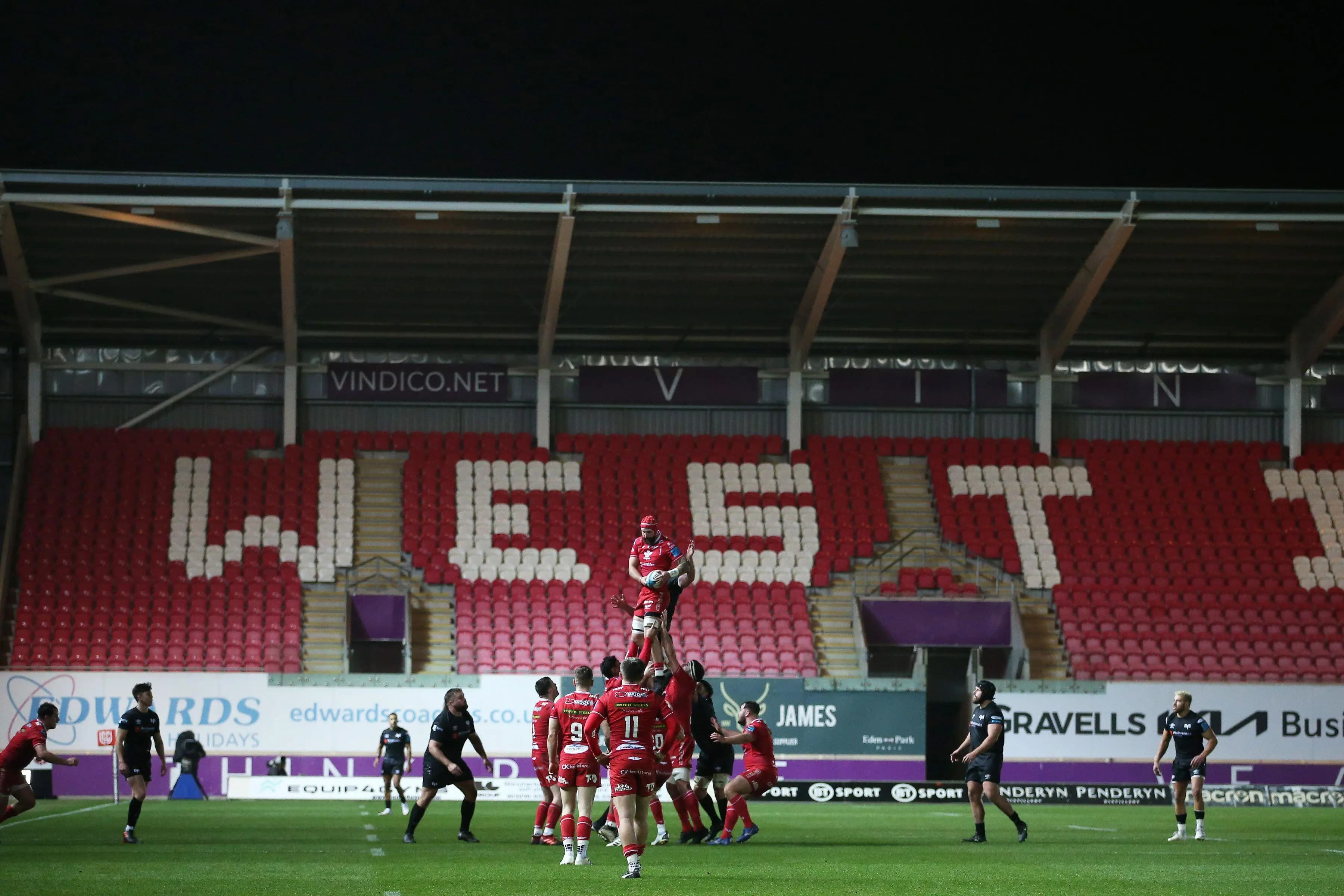 The Scarlets and Ospreys are to be excluded from official competition. Pic: Alamy