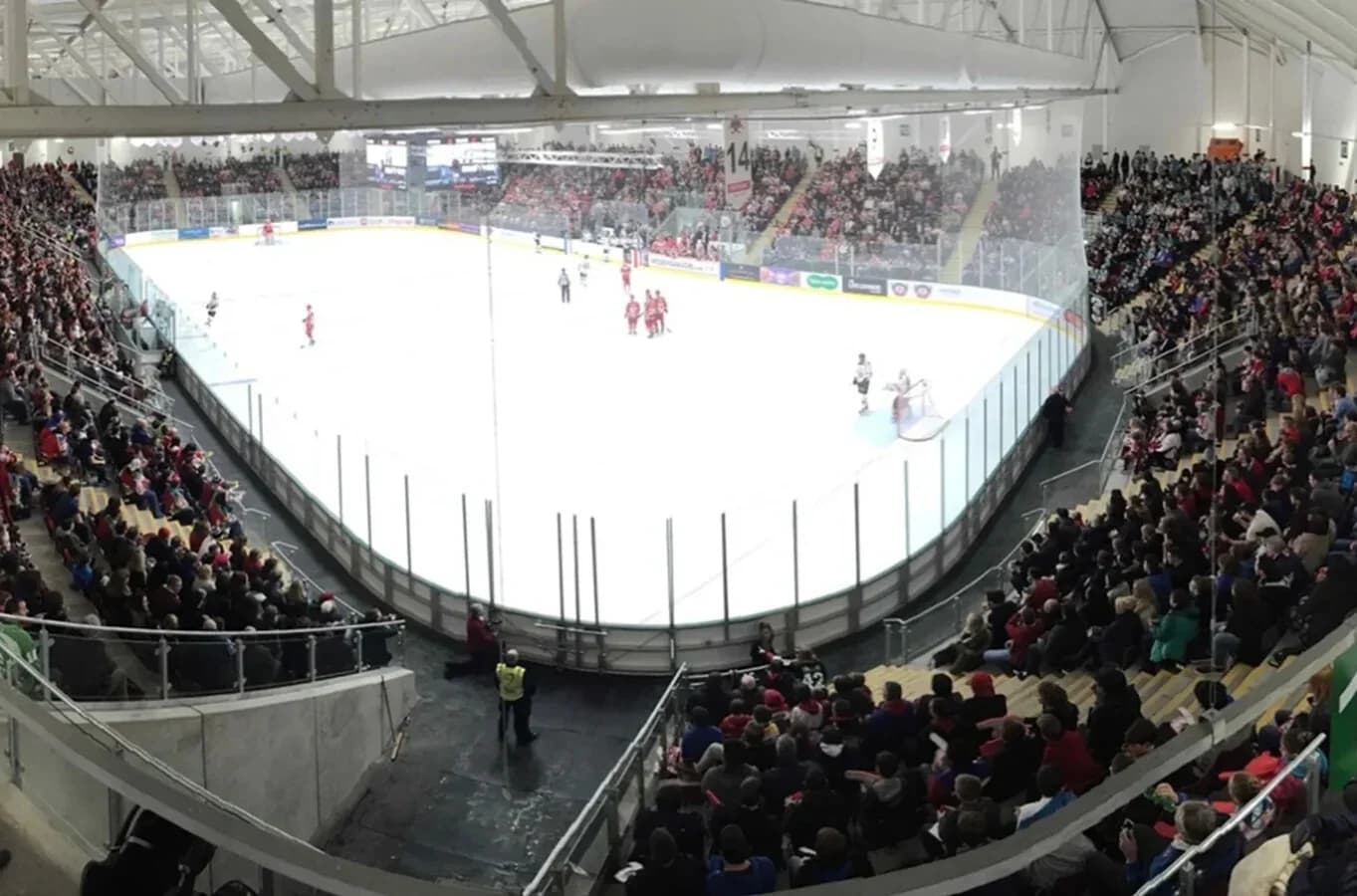 Ice Arena Wales on Challenge Cup final day.