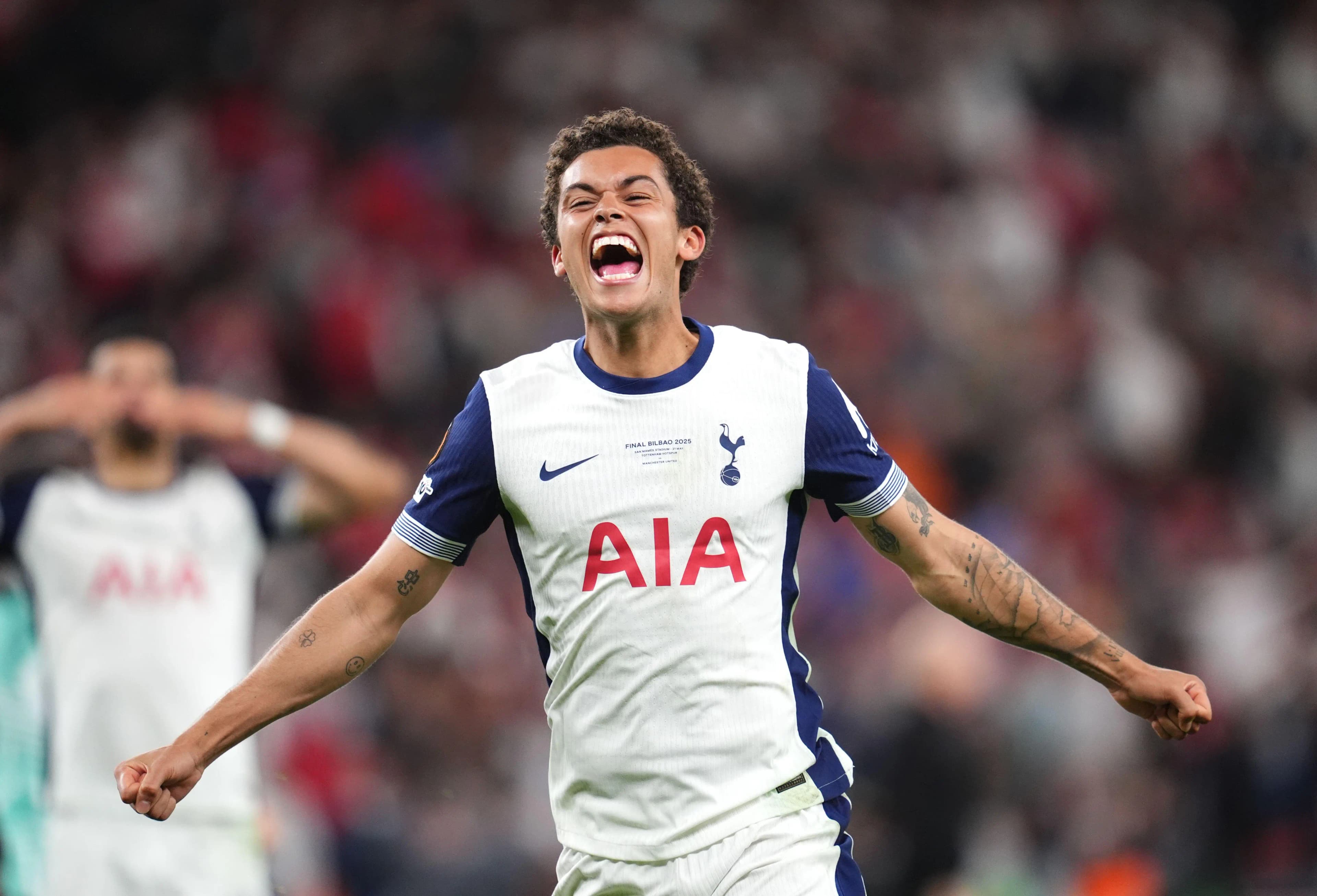 Tottenham Hotspur's Brennan Johnson. Pic: Alamy