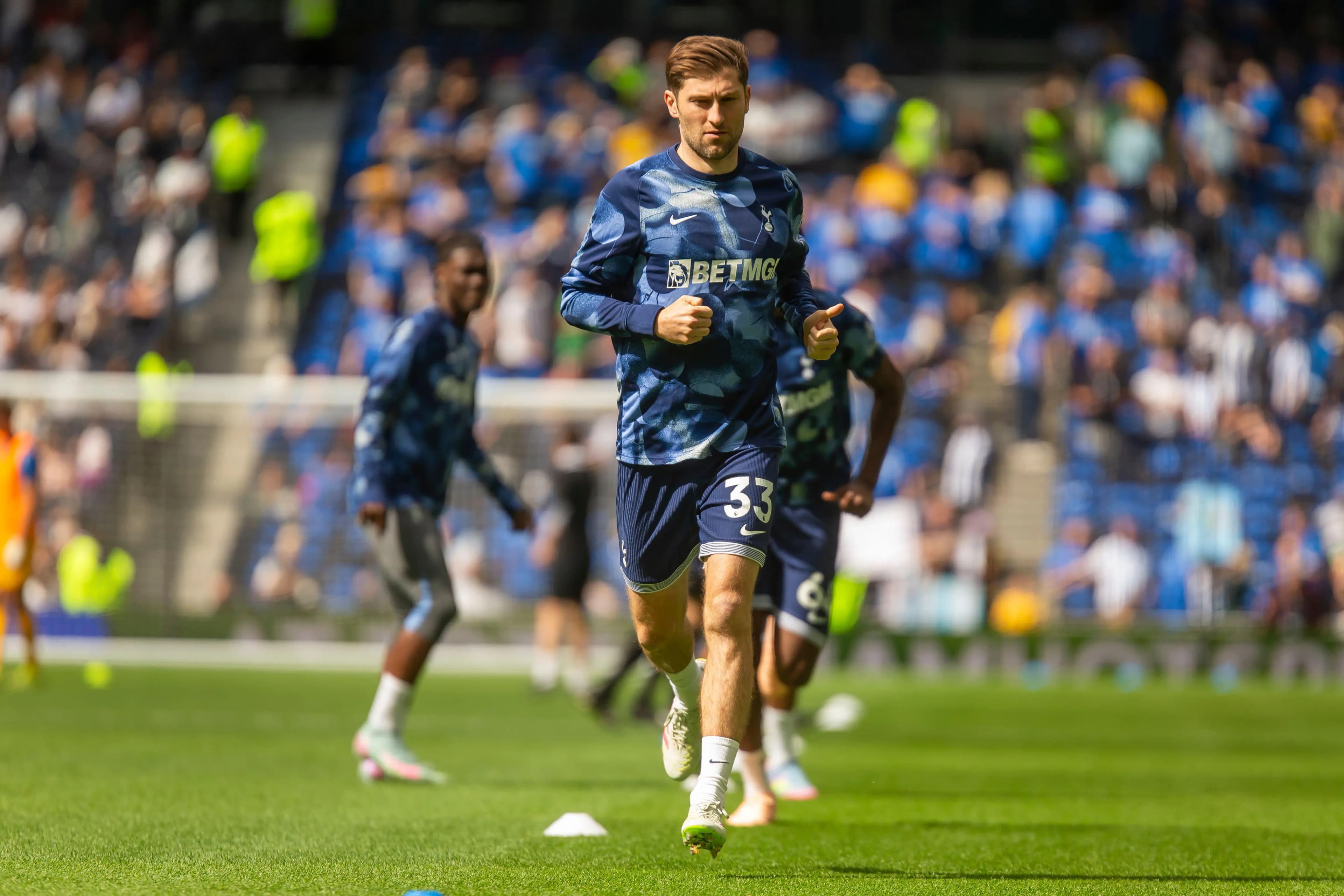 Ben Davies of Tottenham. Pic: Alamy