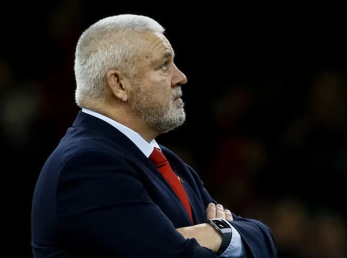 Wales coach Warren Gatland. Pic: Simon King/Replay Images.