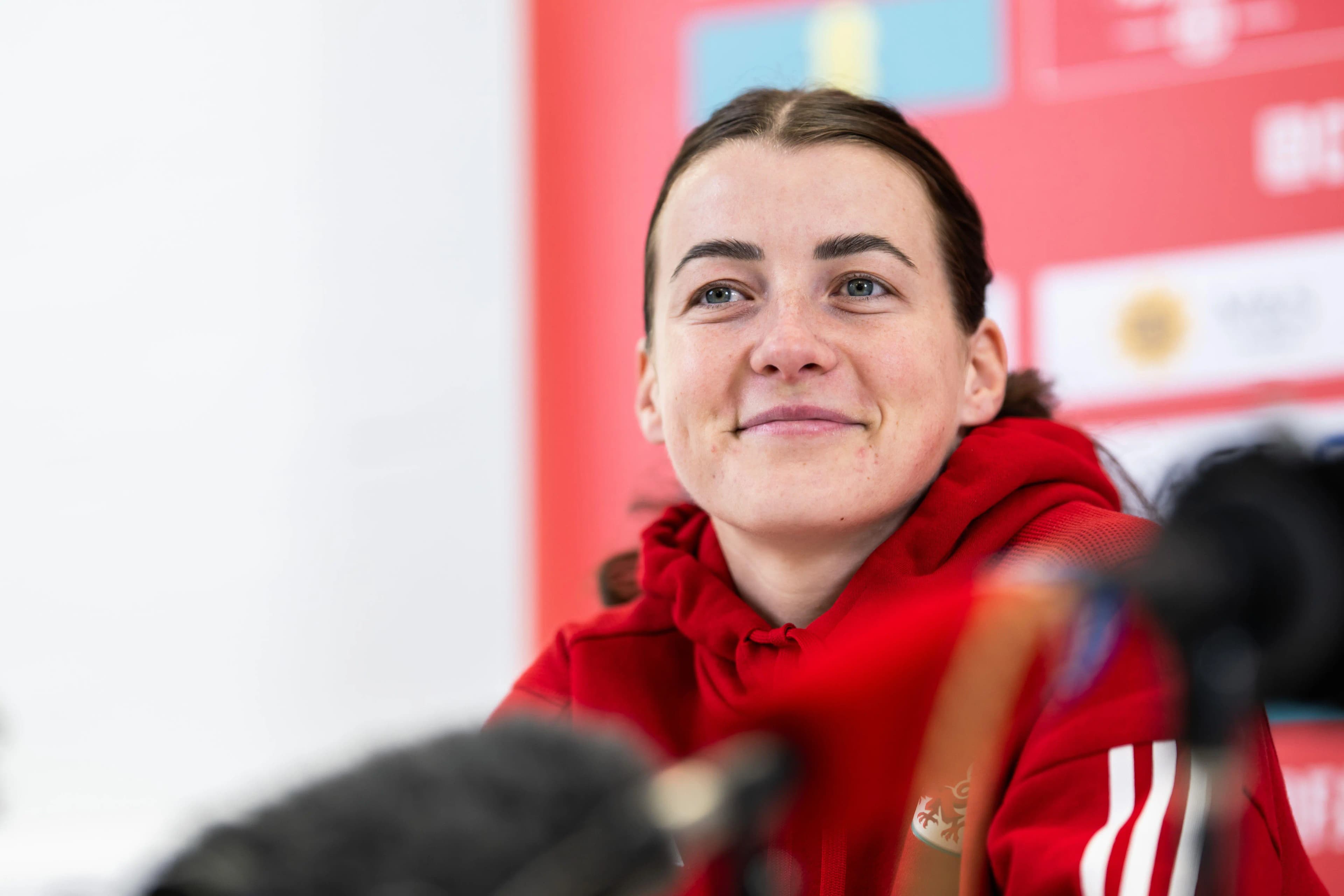Wales captain Angharad James. Pic: Alamy