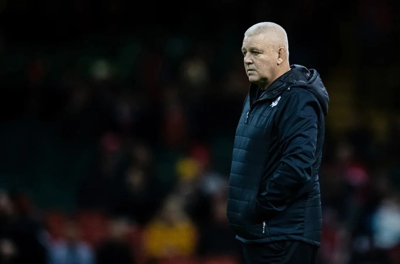 Warren Gatland. Pic: Simon King/Replay Images