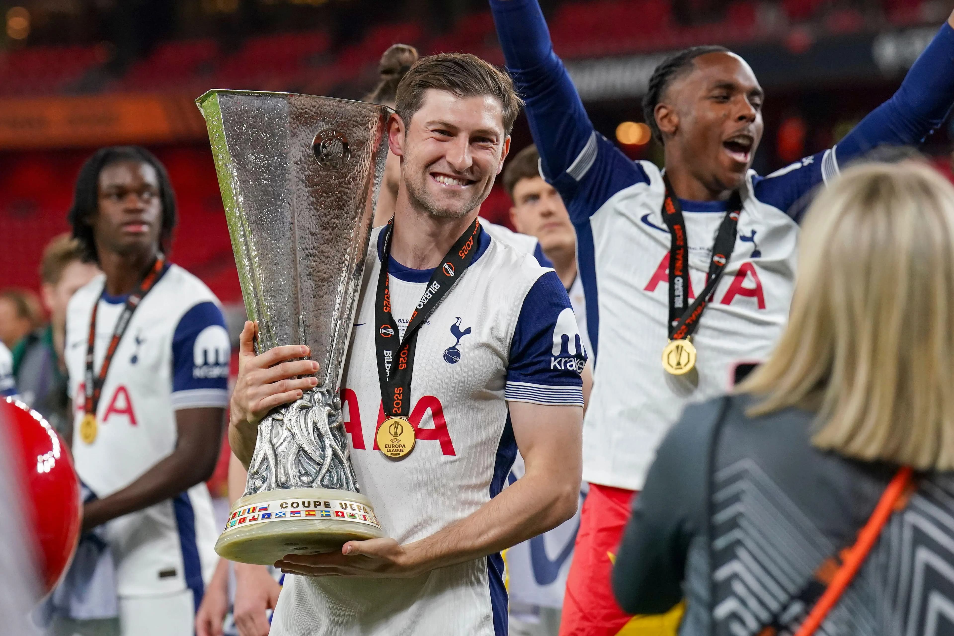 Tottenham Hotspur defender Ben Davies. Pic. Alamy