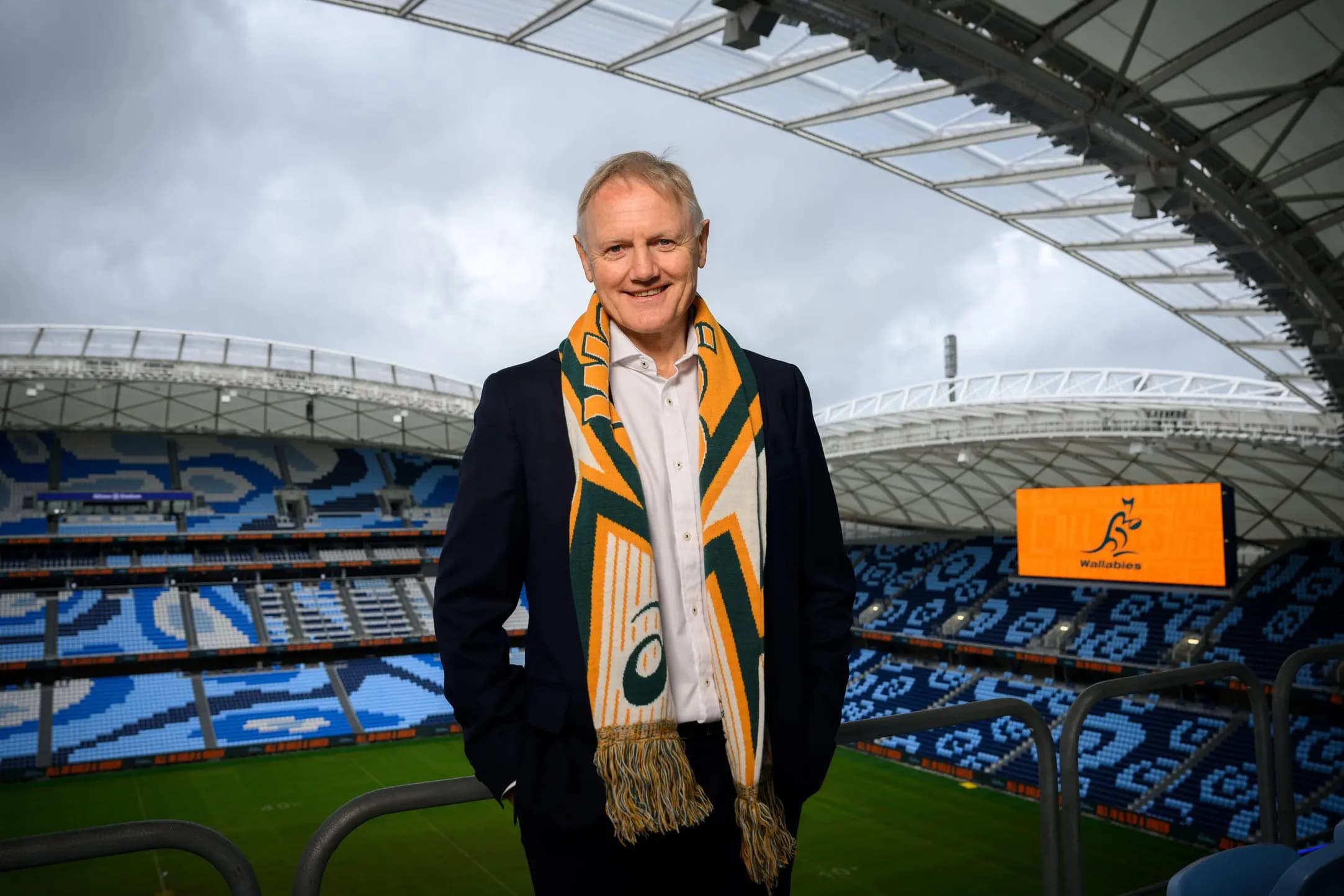 Joe Schmidt Australia. Pic. Alamy