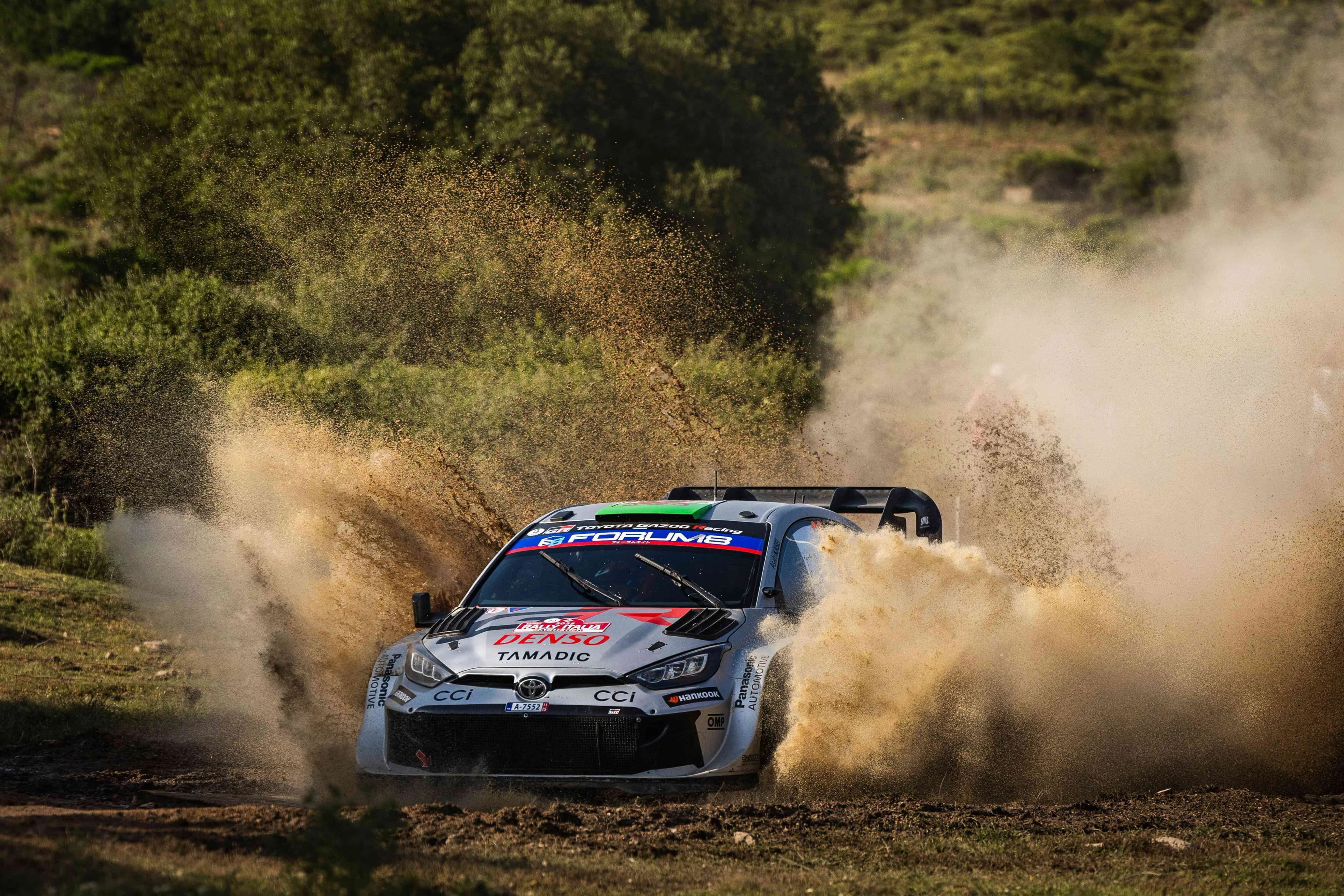 Elfyn Evans in Sardinia