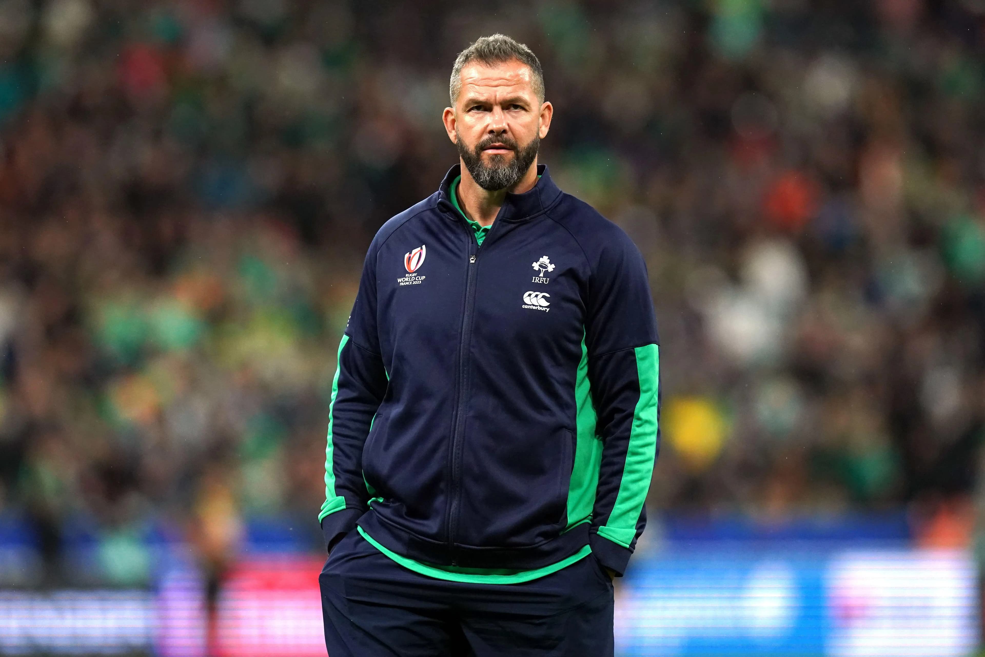 Andy Farrell, coach of the British and Irish Lions. Pic. Alamy