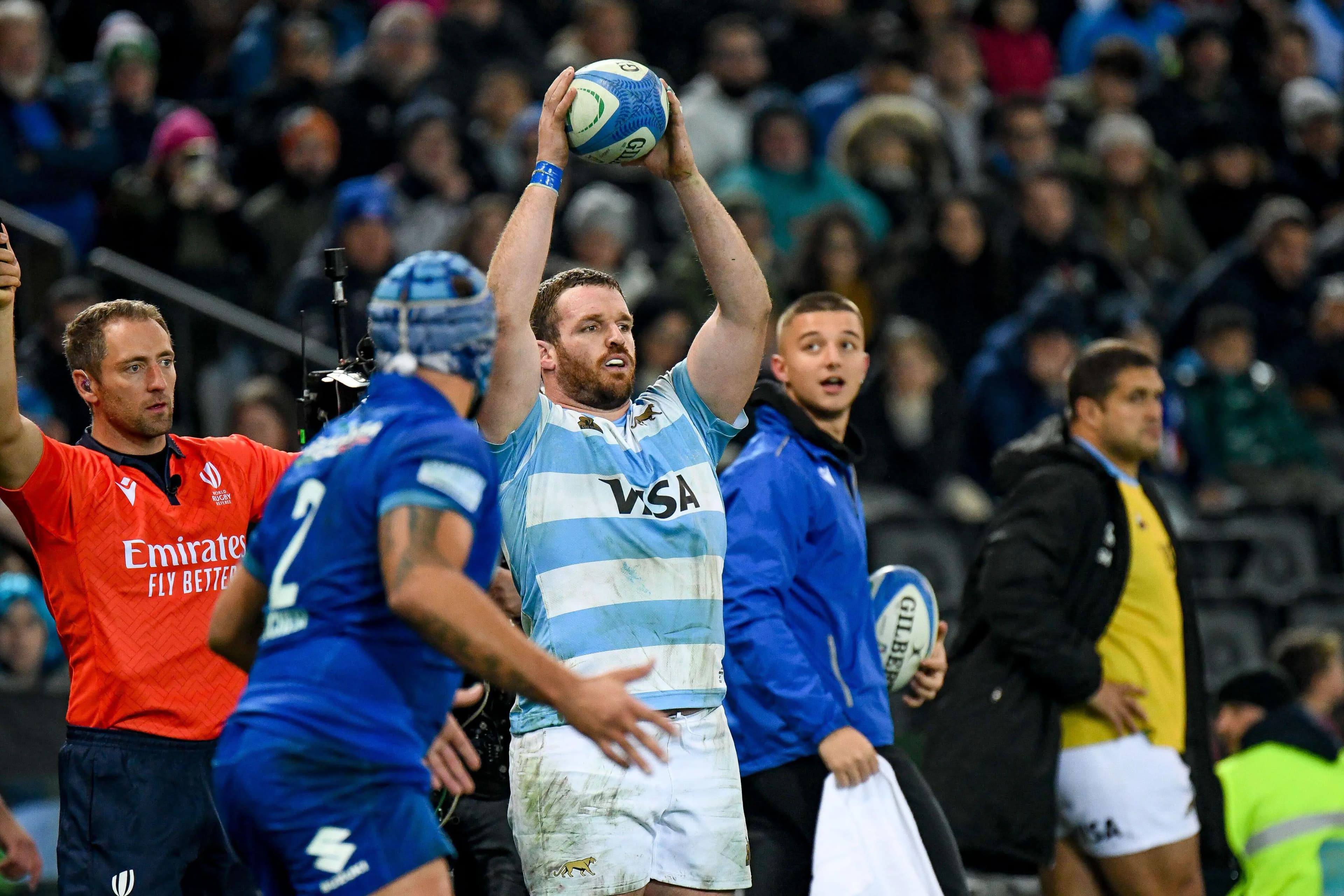Julián Montoya rugby. Pic. Alamy
